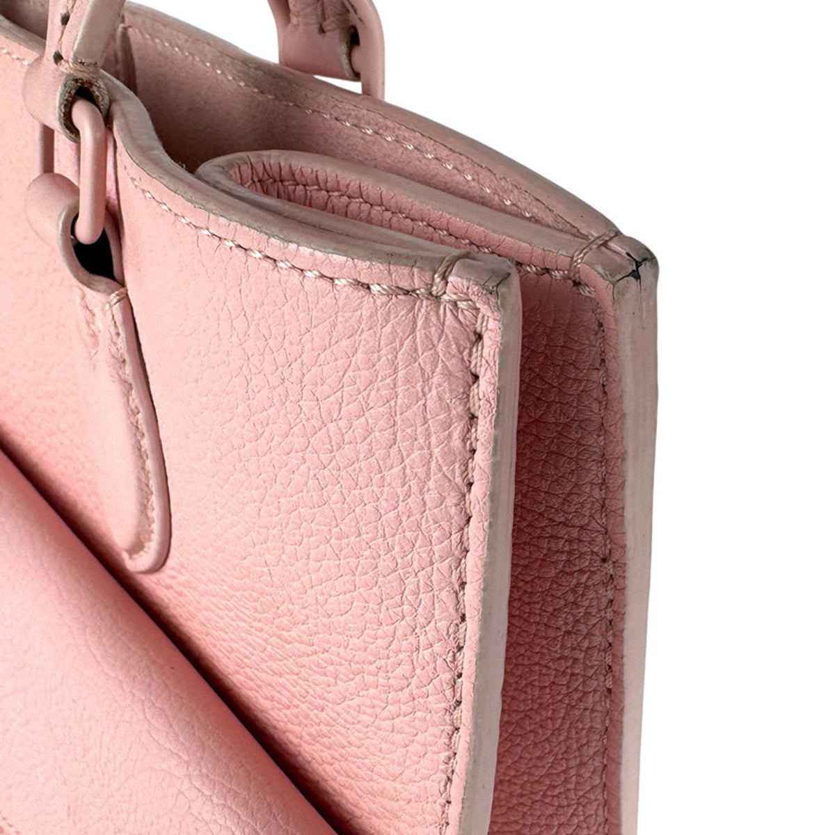 Louis Vuitton Pink Leather Handbag Shoulder Bag (Pre-Owned)