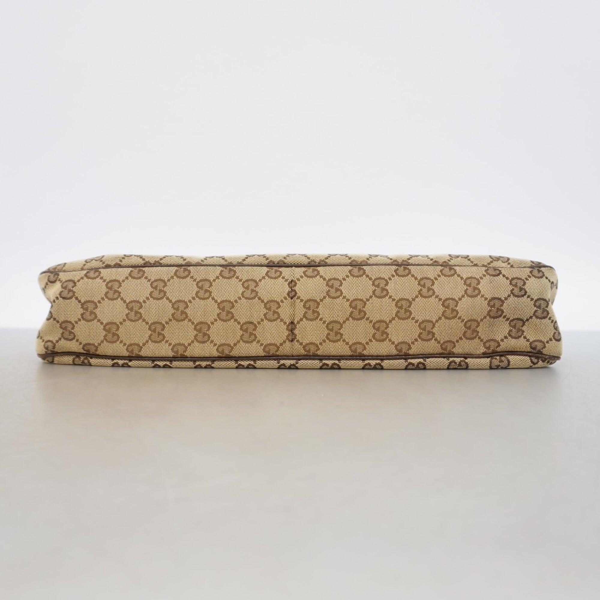 Gucci Brown Canvas Shoulder Bag (Pre-Owned)
