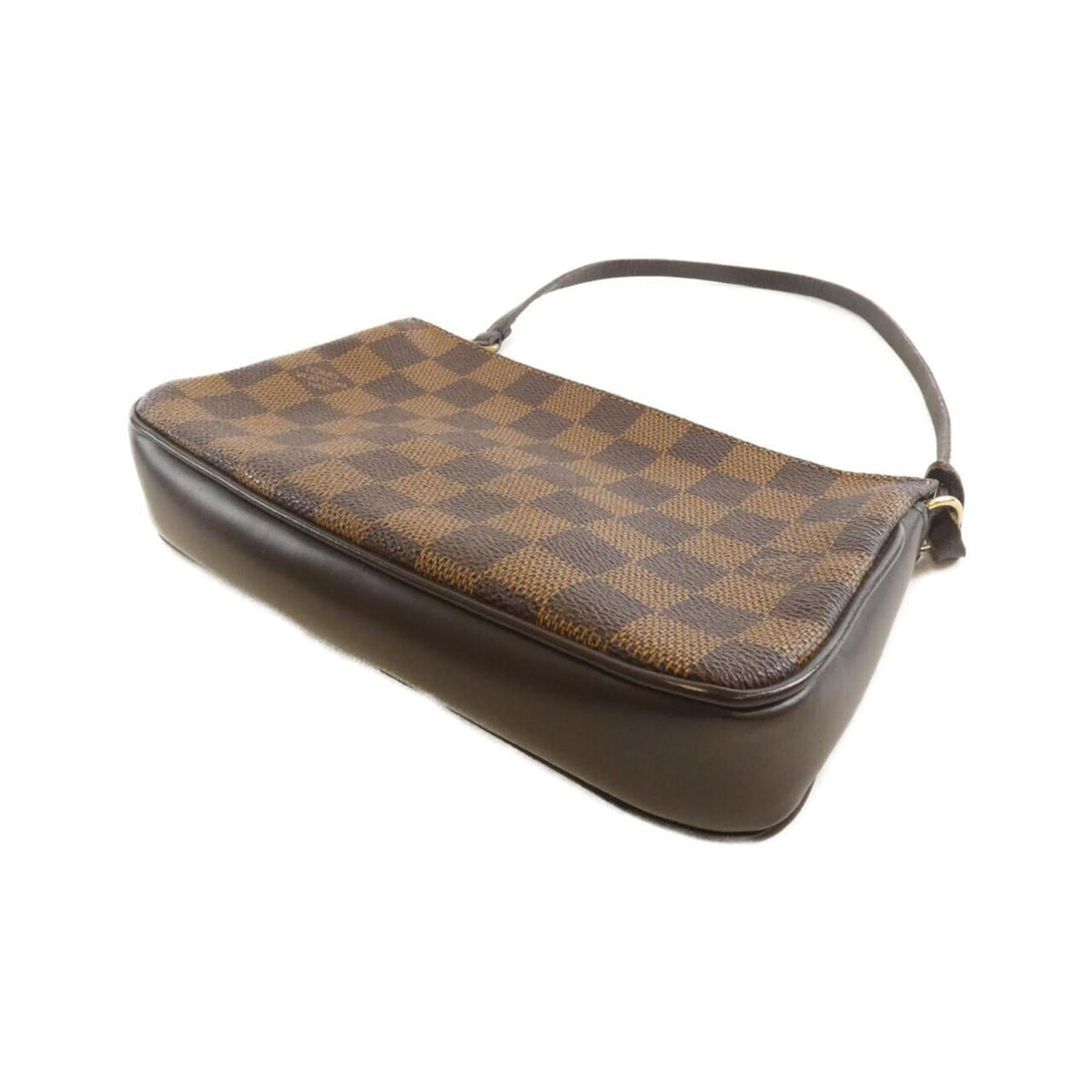 Louis Vuitton Brown Coated Canvas Pouch (Pre-Owned)