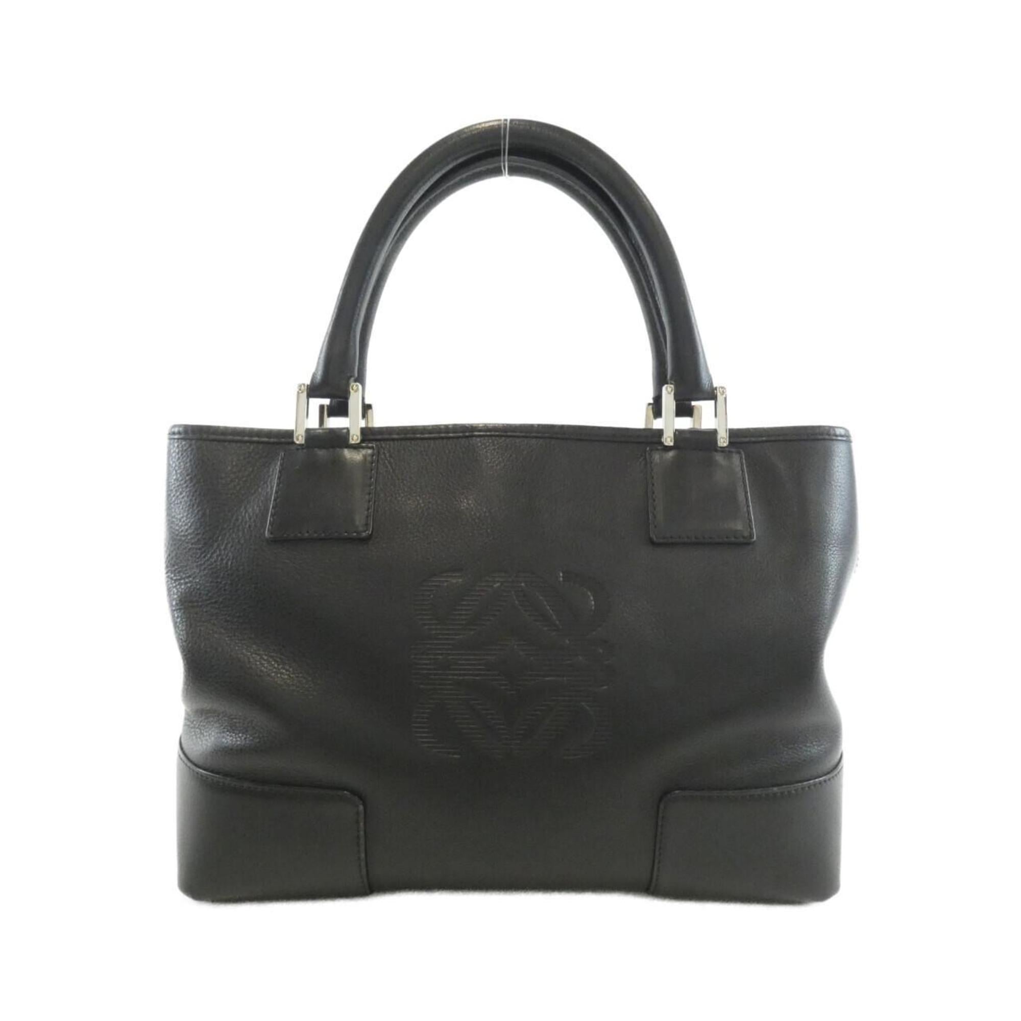 Loewe Black Leather Handbag (Pre-Owned)