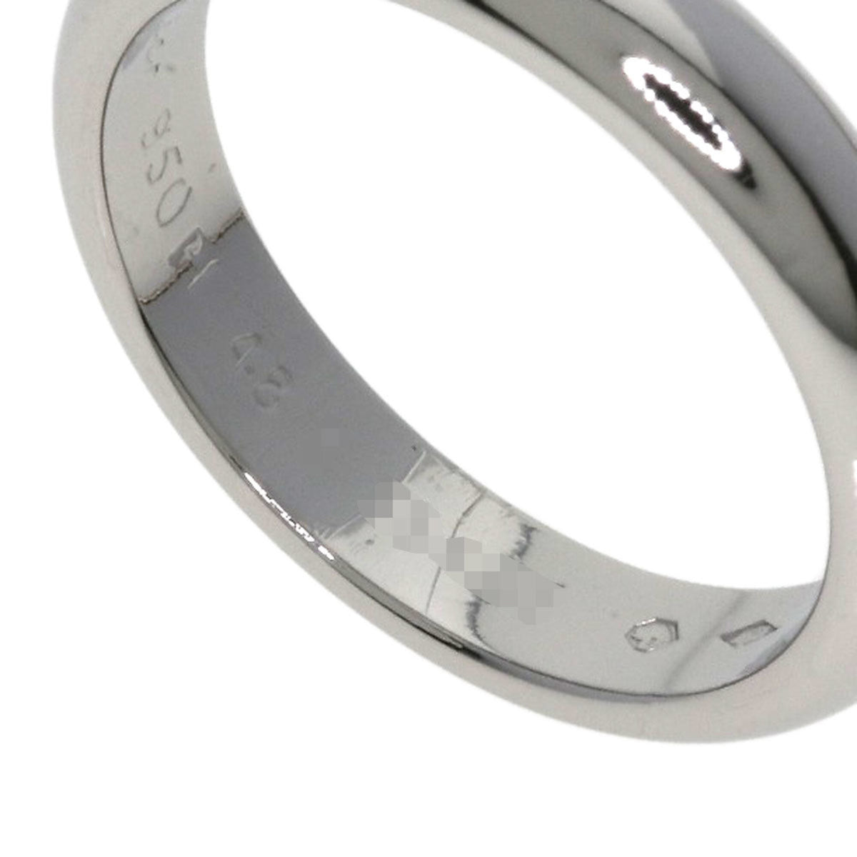 Cartier Platinum 950 Band Ring (Pre-Owned)