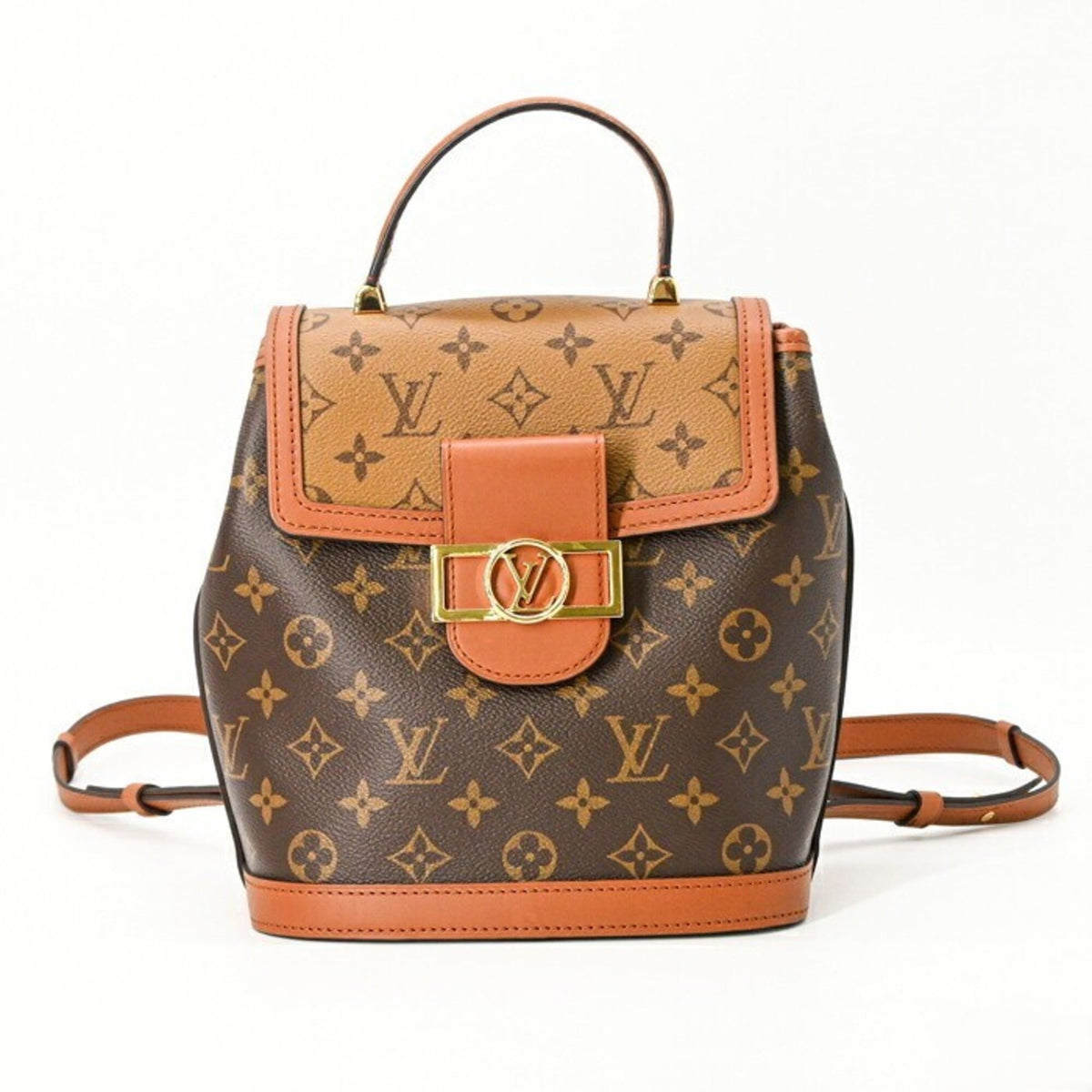 Louis Vuitton Brown Monogram Canvas Backpack (Pre-Owned)