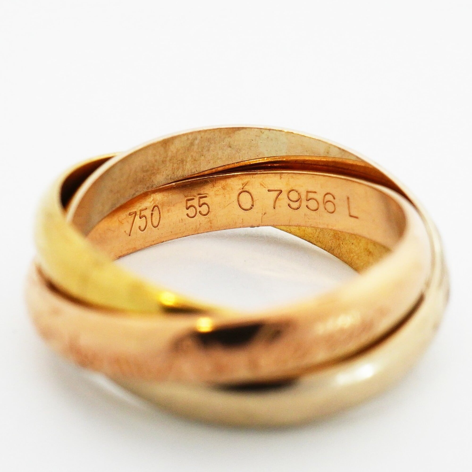 Cartier Yellow Gold (18K) Pink Gold (18K) White Gold (18K) Band Ring (Pre-Owned)