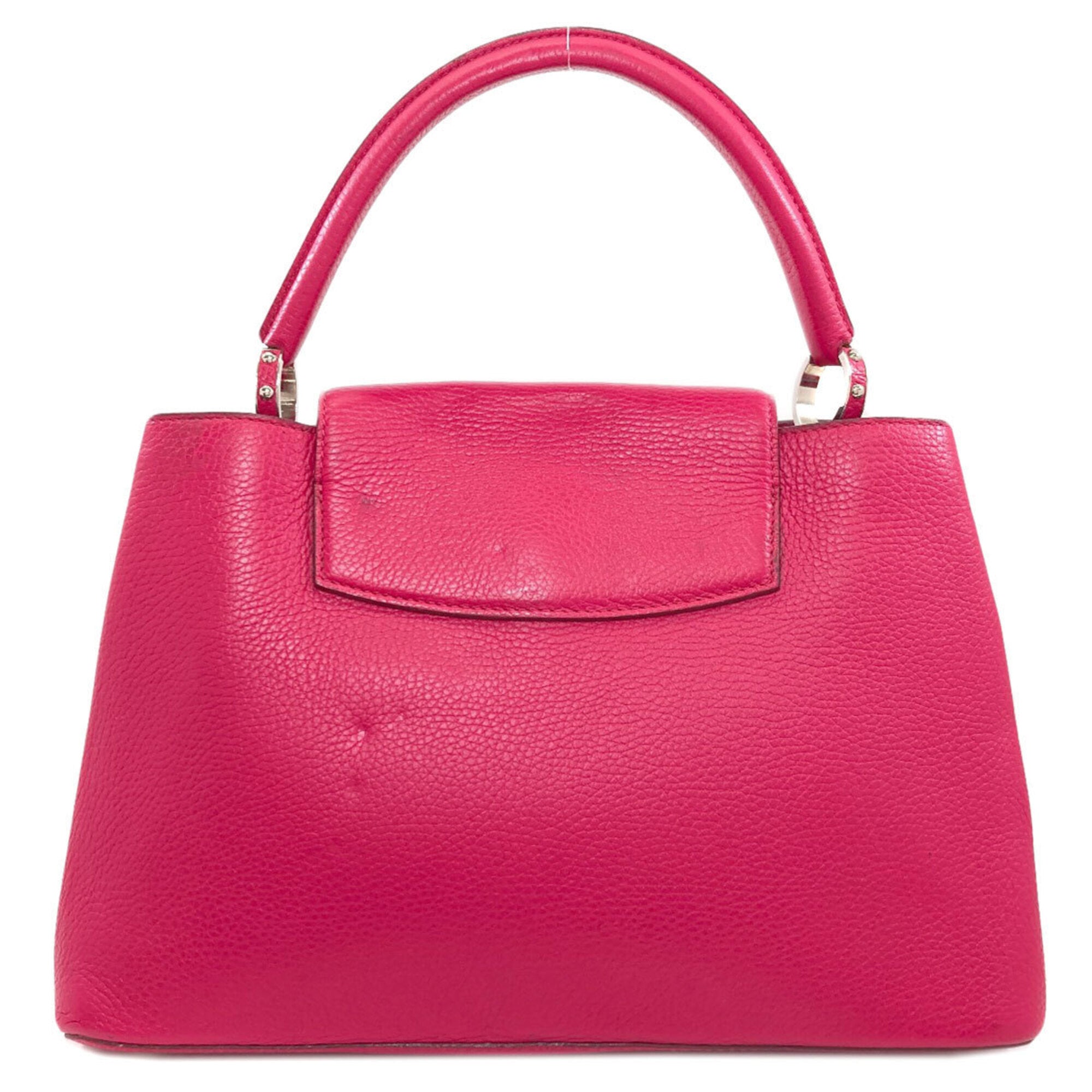 Louis Vuitton Pink Leather Handbag (Pre-Owned)