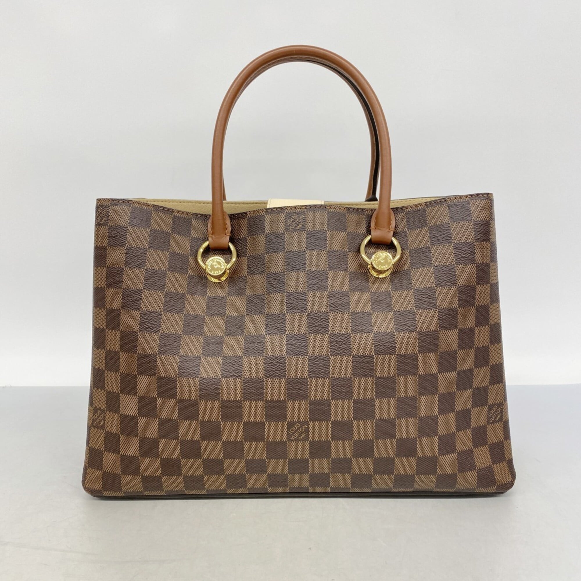 Louis Vuitton Cream Ebene Tote Bag (Pre-Owned)