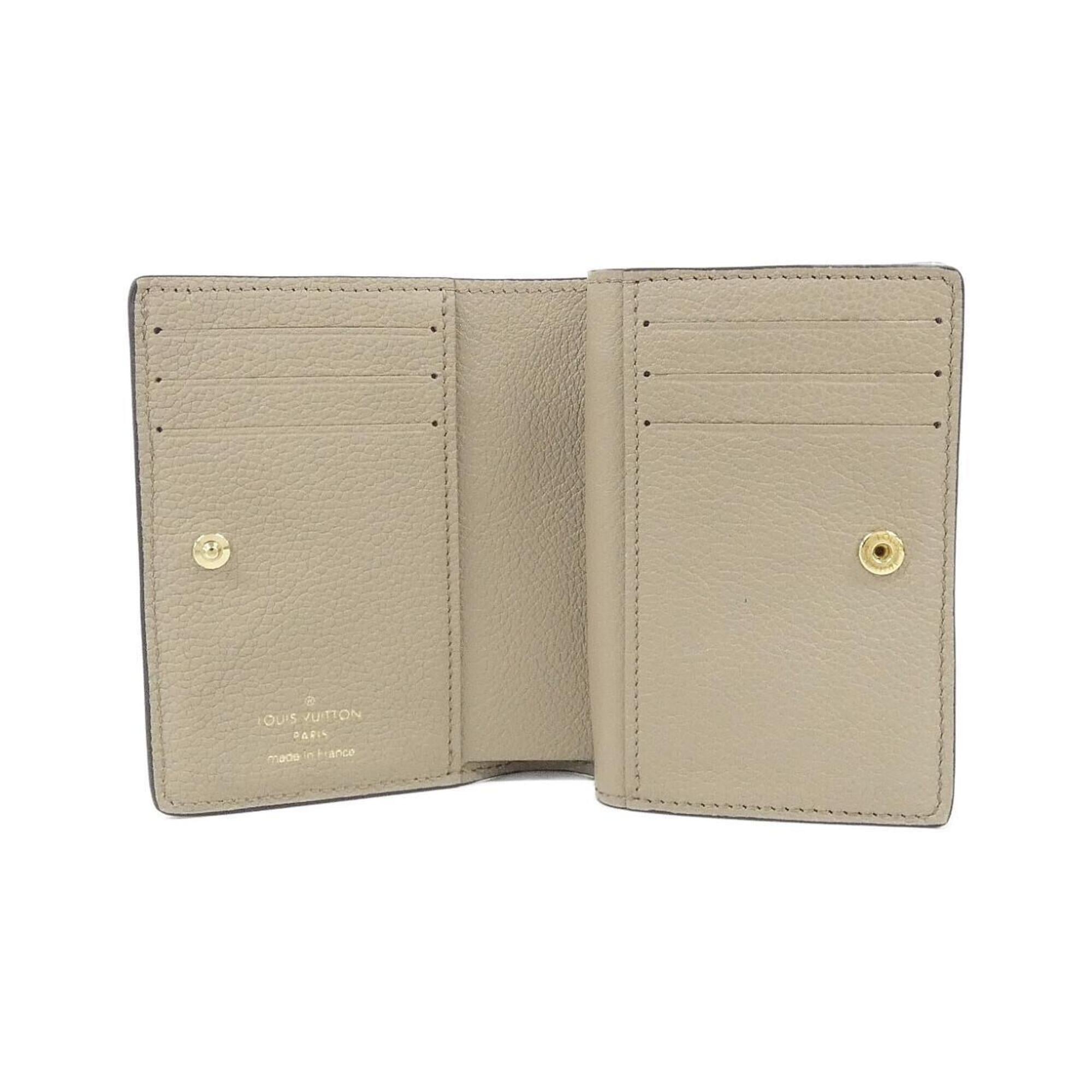Louis Vuitton Beige Cream Tourterelle Leather Wallet (Bi-Fold) (Pre-Owned)