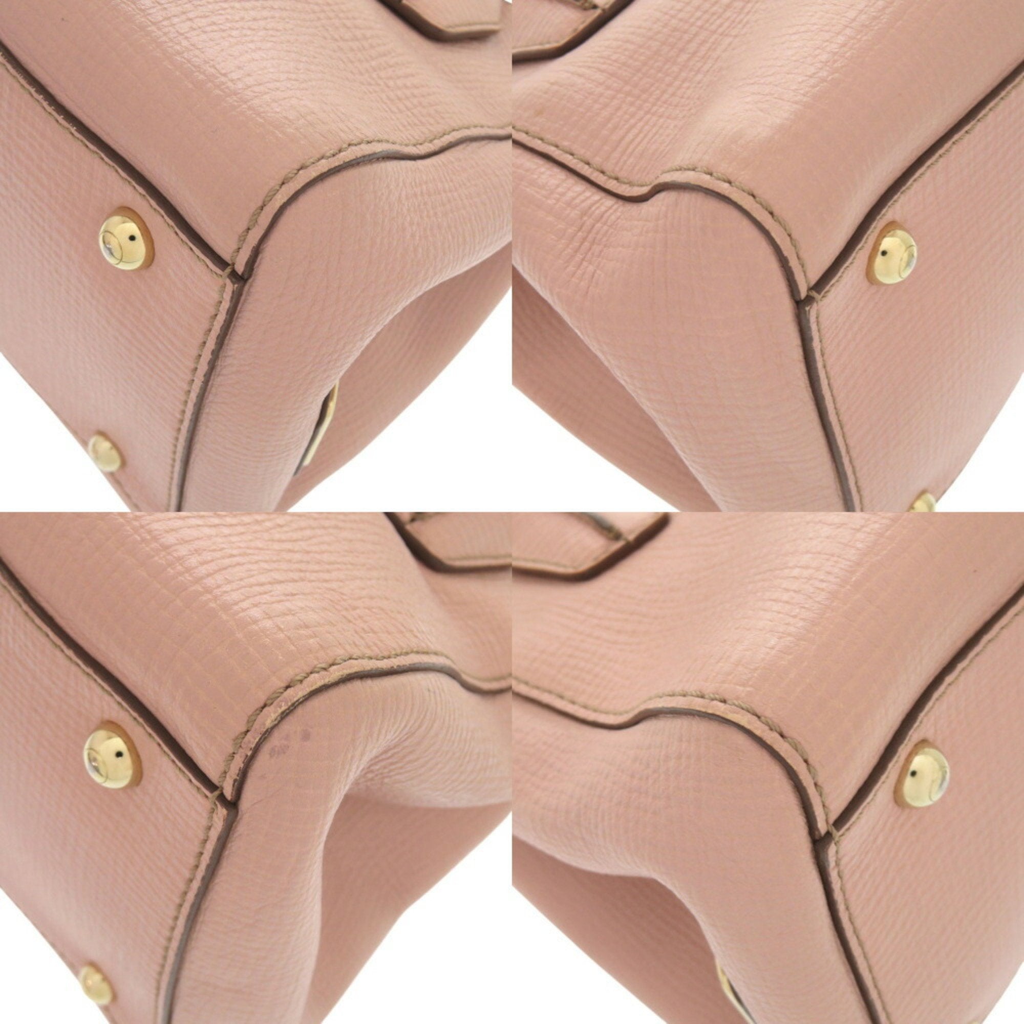 Tod's Pink Leather Handbag (Pre-Owned)