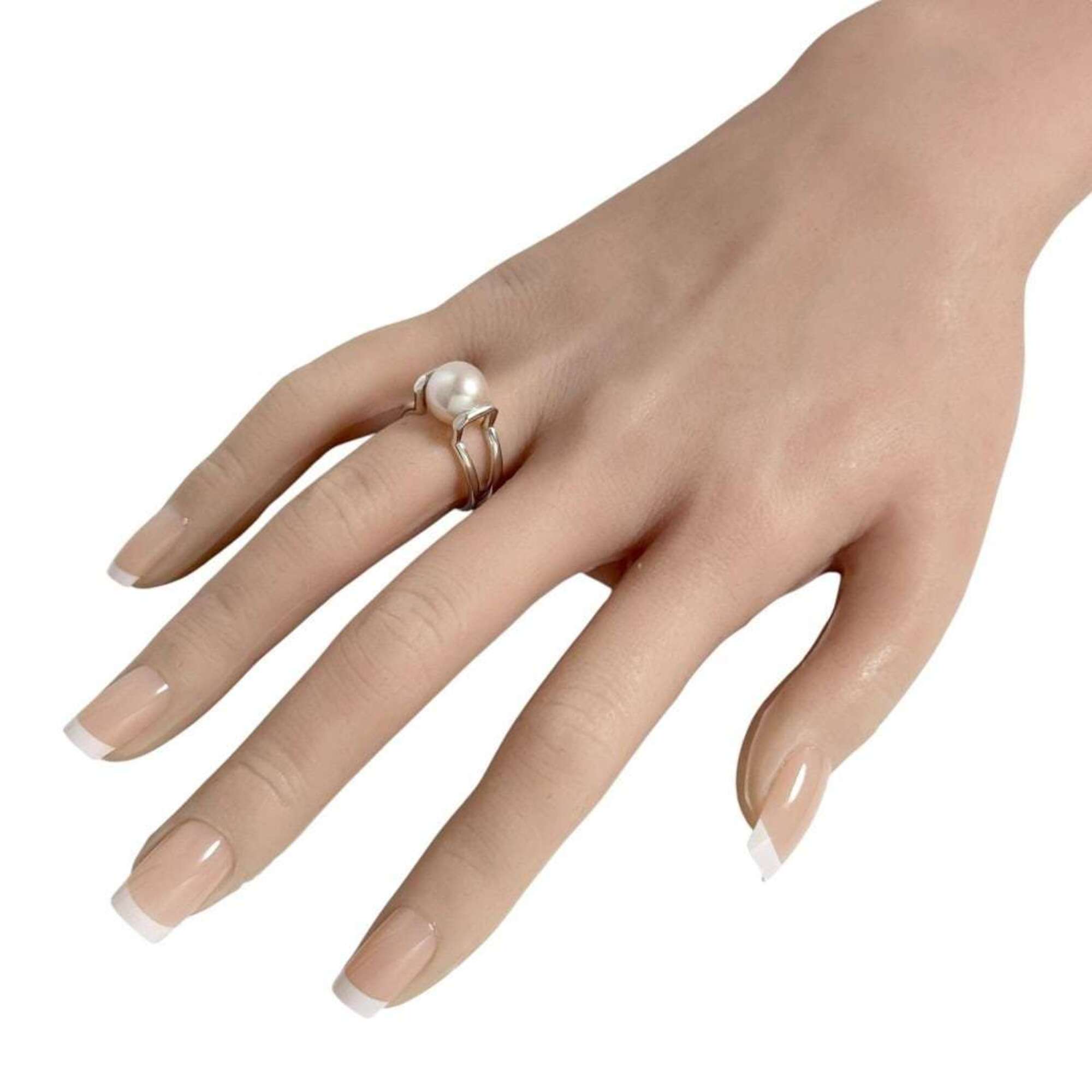 Tiffany Silver 925 Band Ring (Pre-Owned)