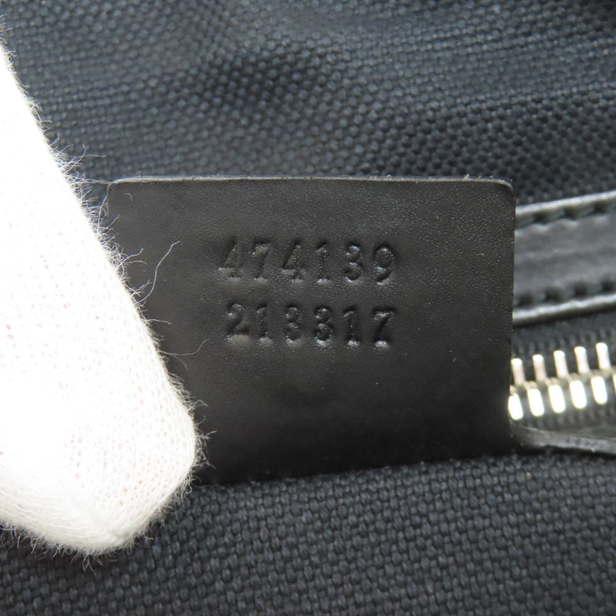 Gucci Black Pvc Shoulder Bag (Pre-Owned)
