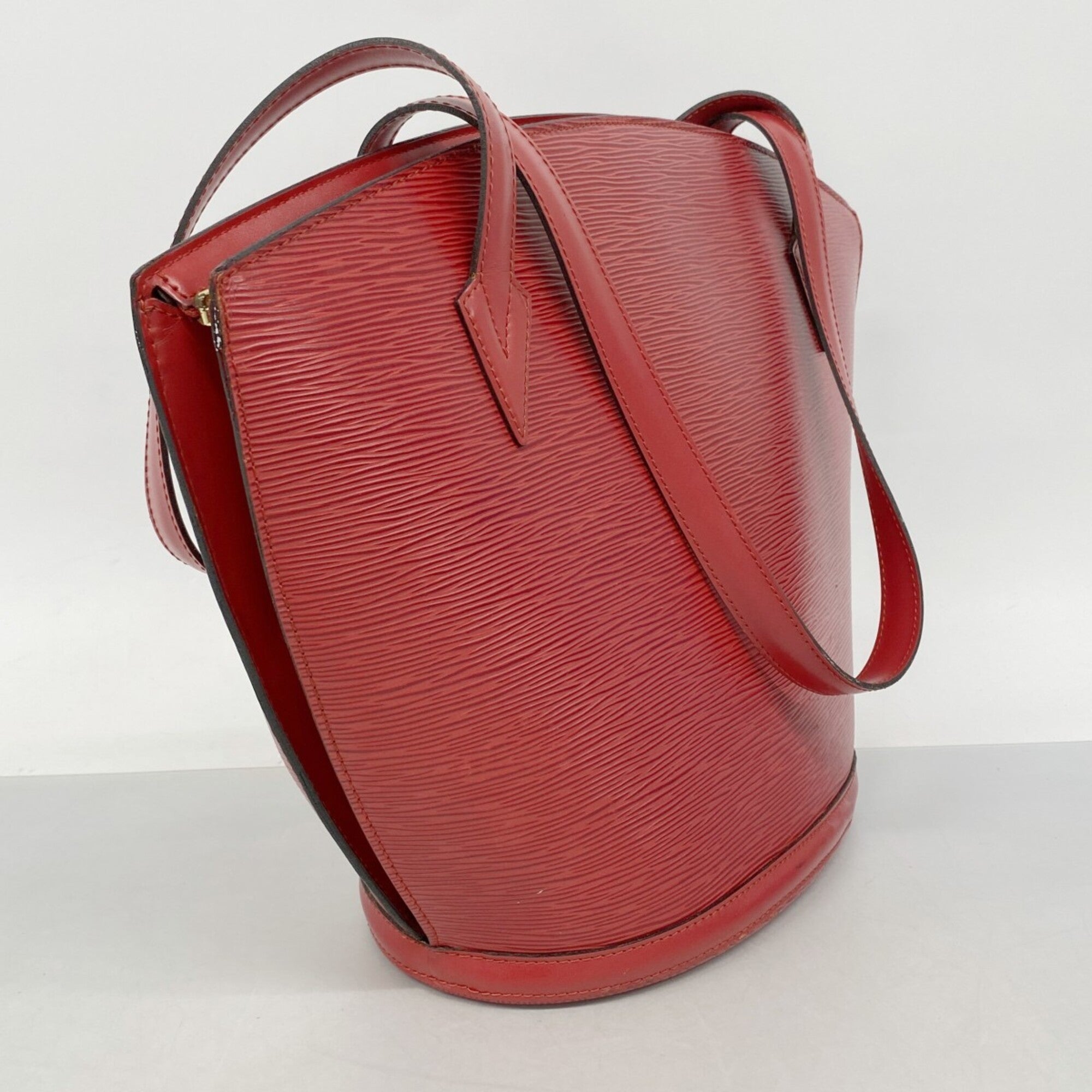 Louis Vuitton Castilian Red Shoulder Bag (Pre-Owned)