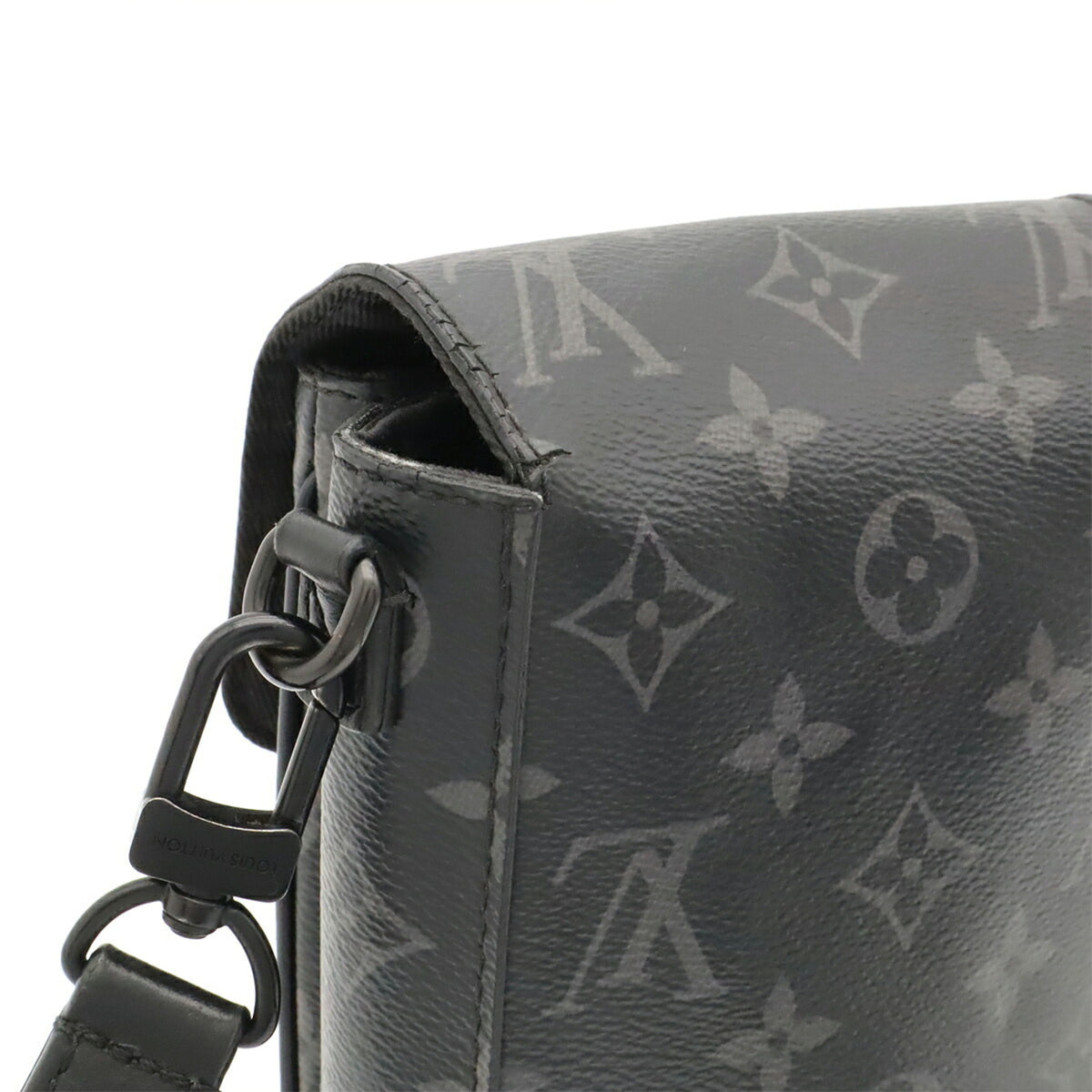 Louis Vuitton Black Gray Monogram Eclipse Monogram Eclipse Shoulder Bag (Pre-Owned)