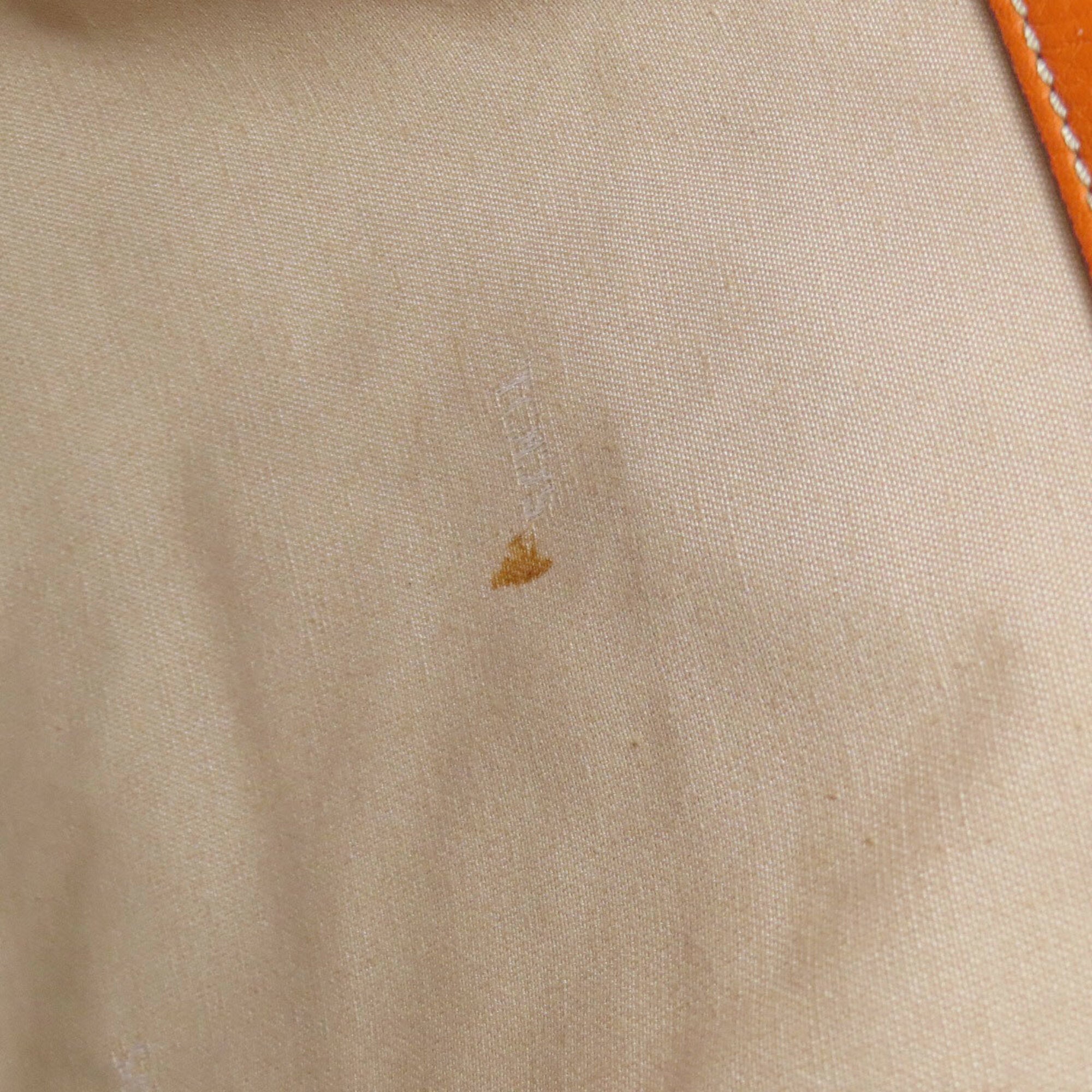 Tod's Orange Leather Tote Bag (Pre-Owned)