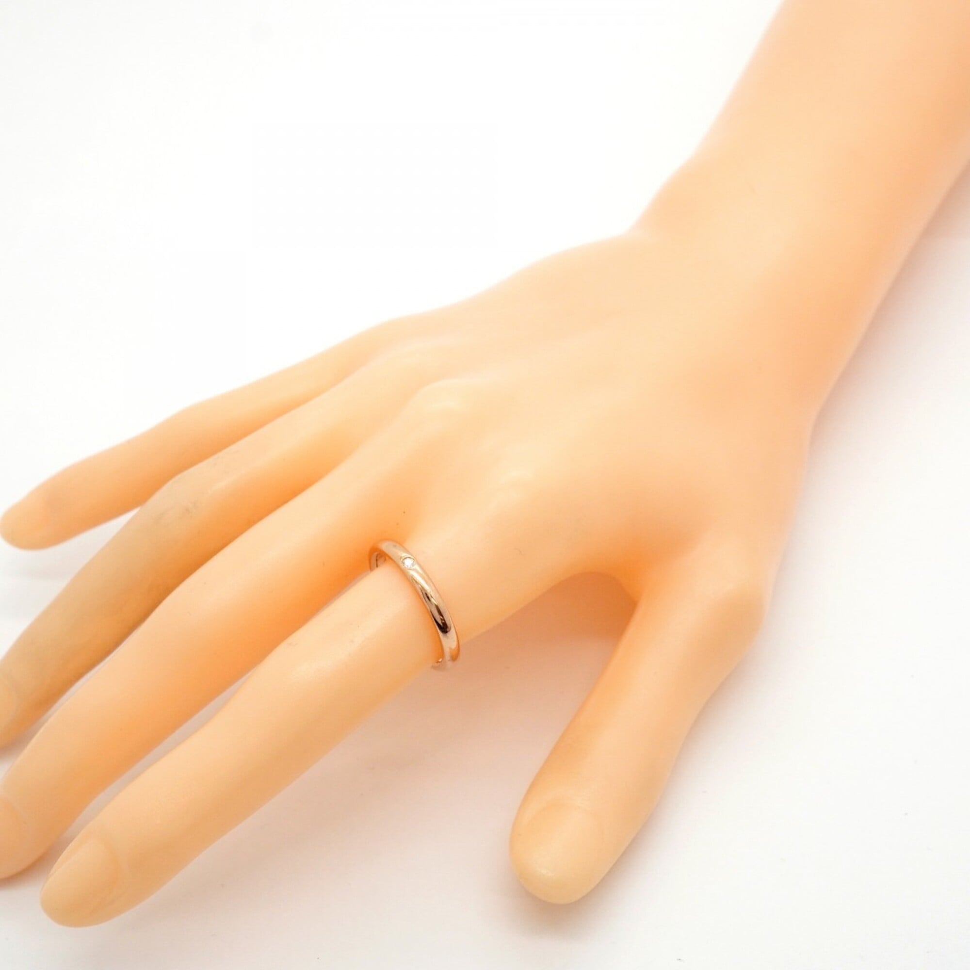 Tiffany Pink Gold (18K) Band Ring (Pre-Owned)