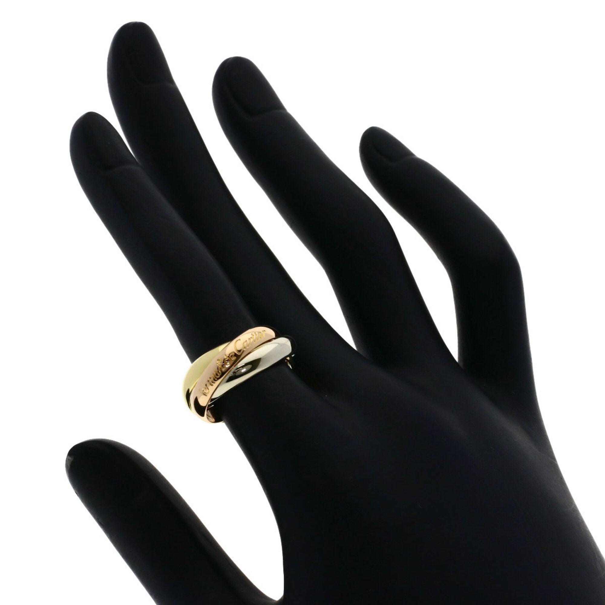 Cartier Yellow Gold (18K) Pink Gold (18K) White Gold (18K) Band Ring (Pre-Owned)