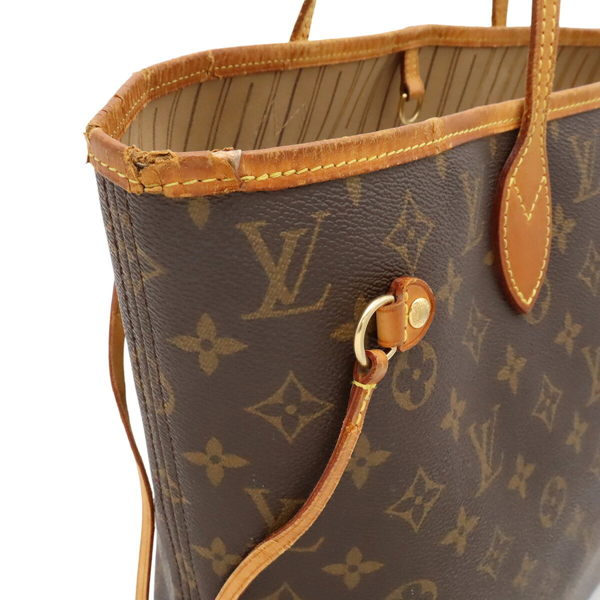 Louis Vuitton Brown Monogram Monogram Shoulder Bag Tote Bag (Pre-Owned)