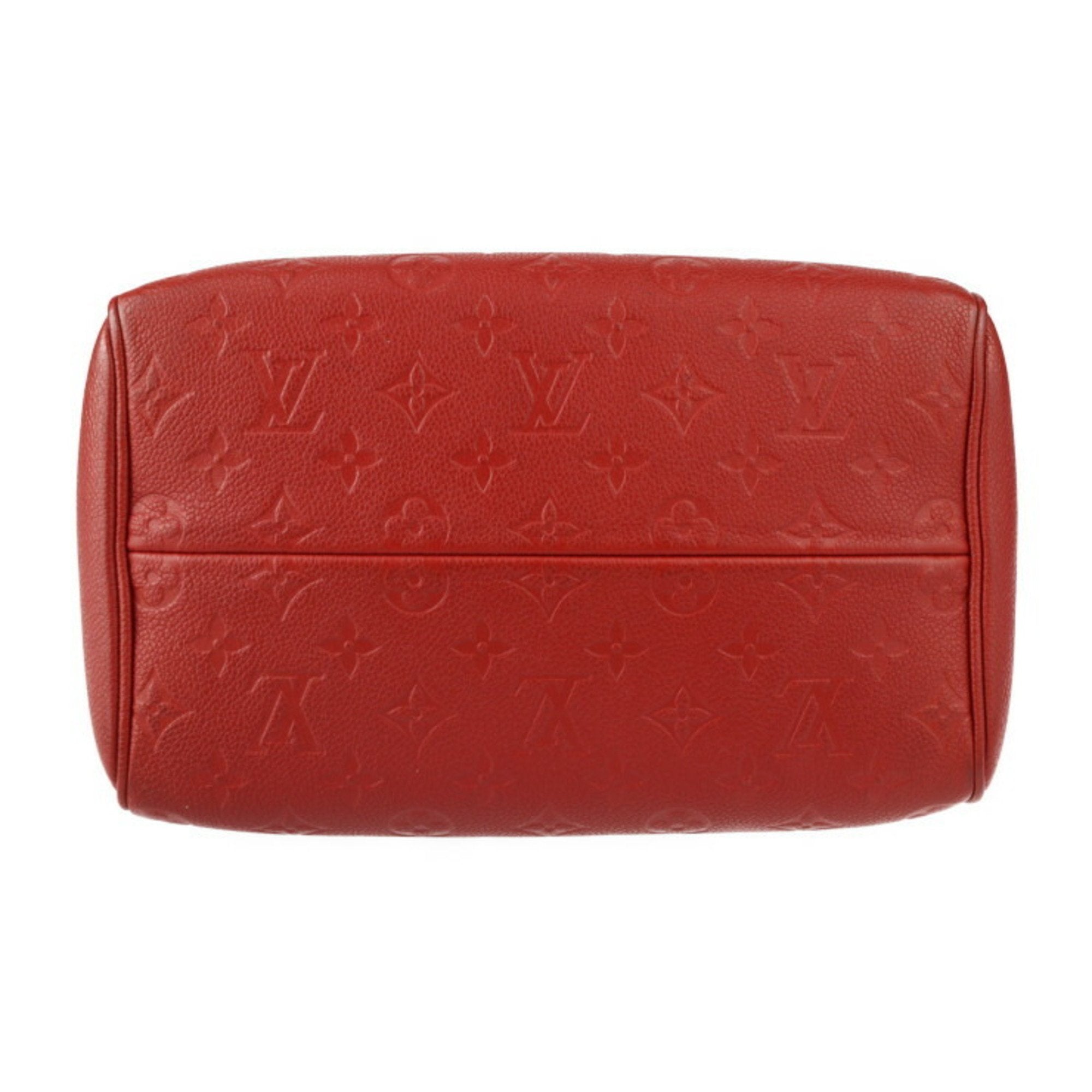 Louis Vuitton Cerise Red Color Leather Handbag Shoulder Bag (Pre-Owned)