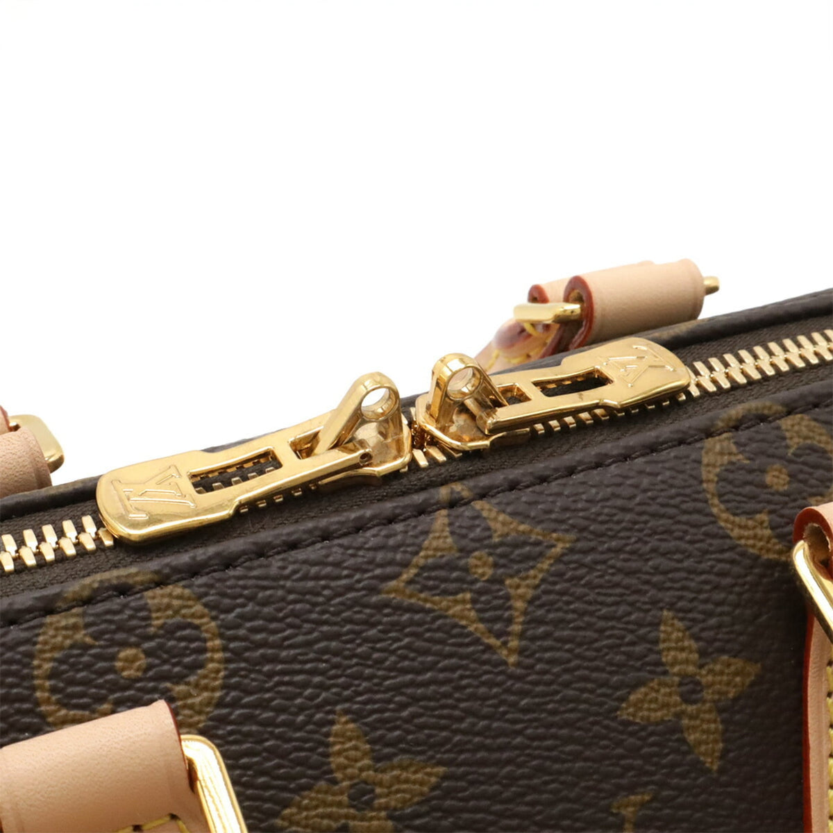 Louis Vuitton Brown Monogram Canvas Handbag Shoulder Bag (Pre-Owned)