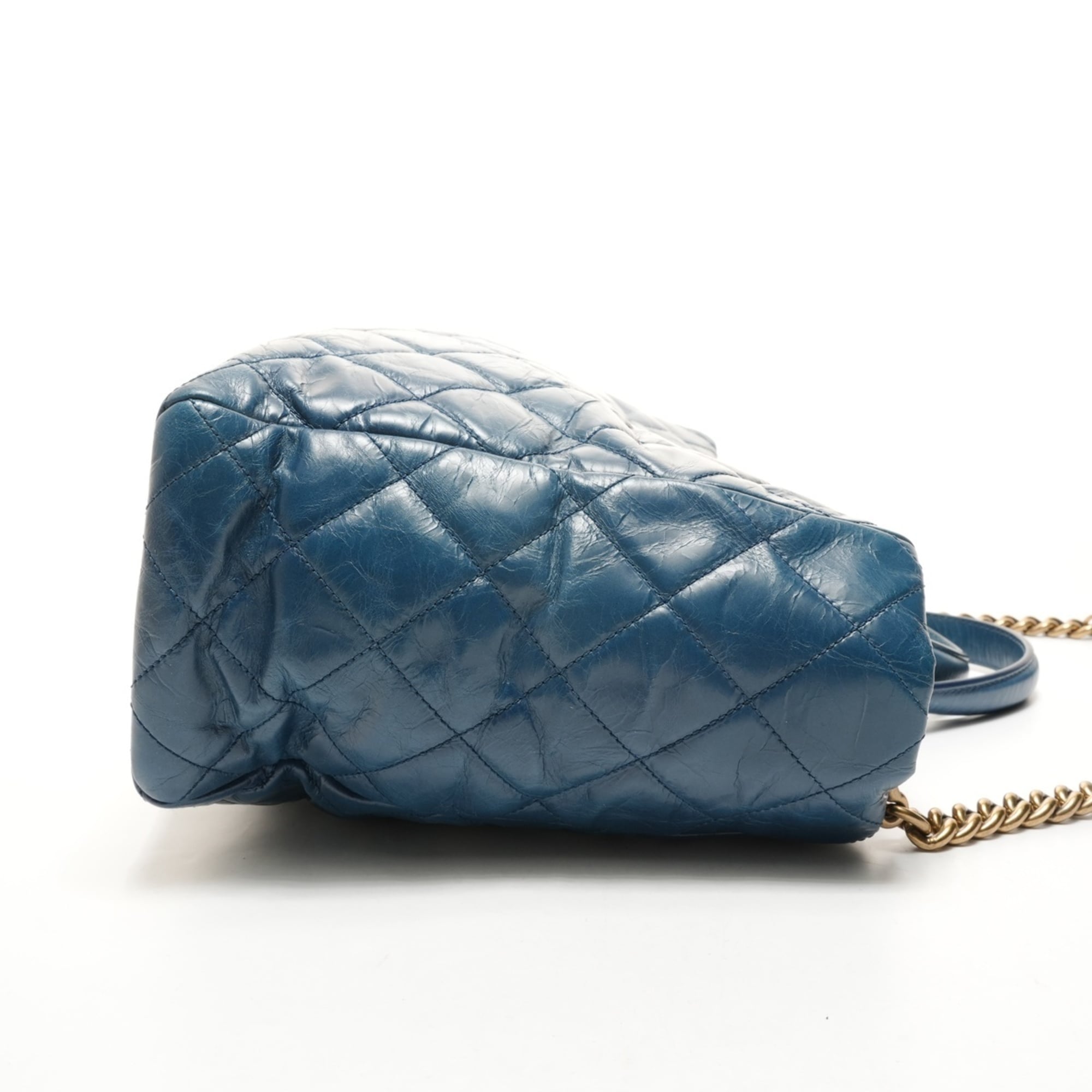 Chanel Blue Handbag (Pre-Owned)