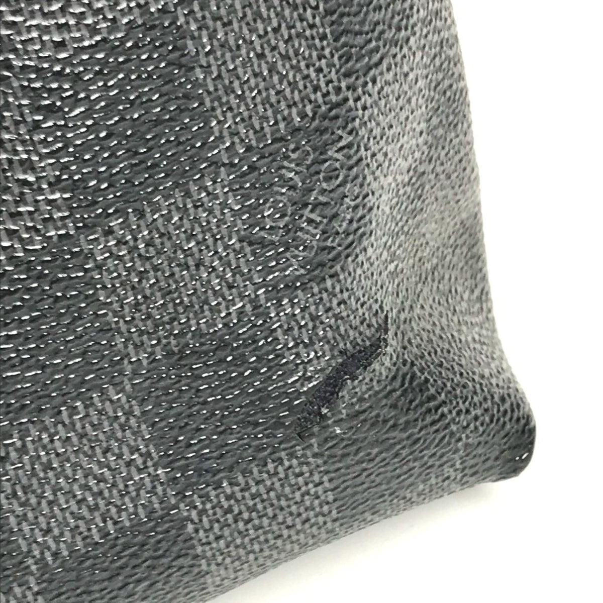 Louis Vuitton Black Damier Graphite Canvas Briefcase Handbag (Pre-Owned)