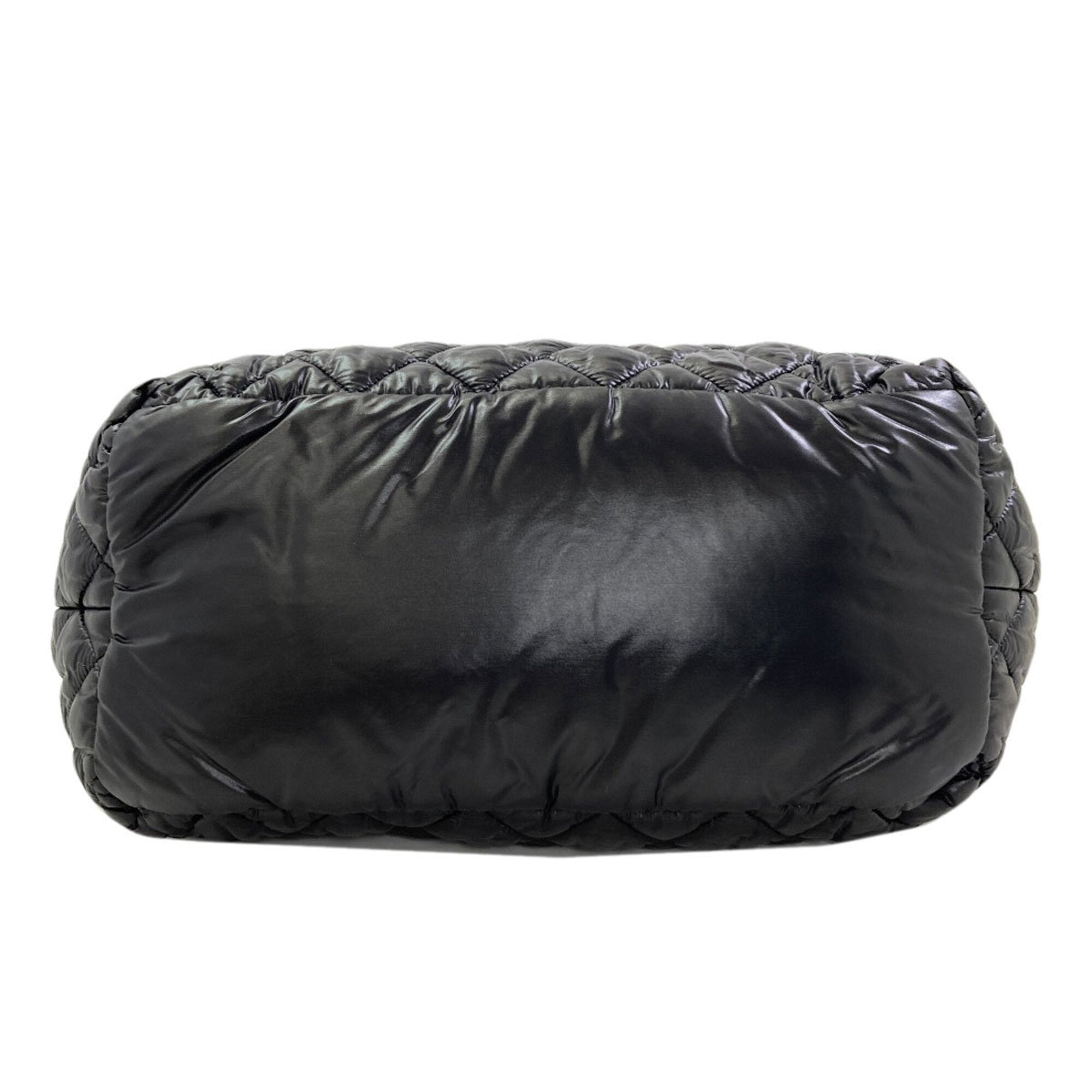 Chanel Black Nylon Handbag (Pre-Owned)
