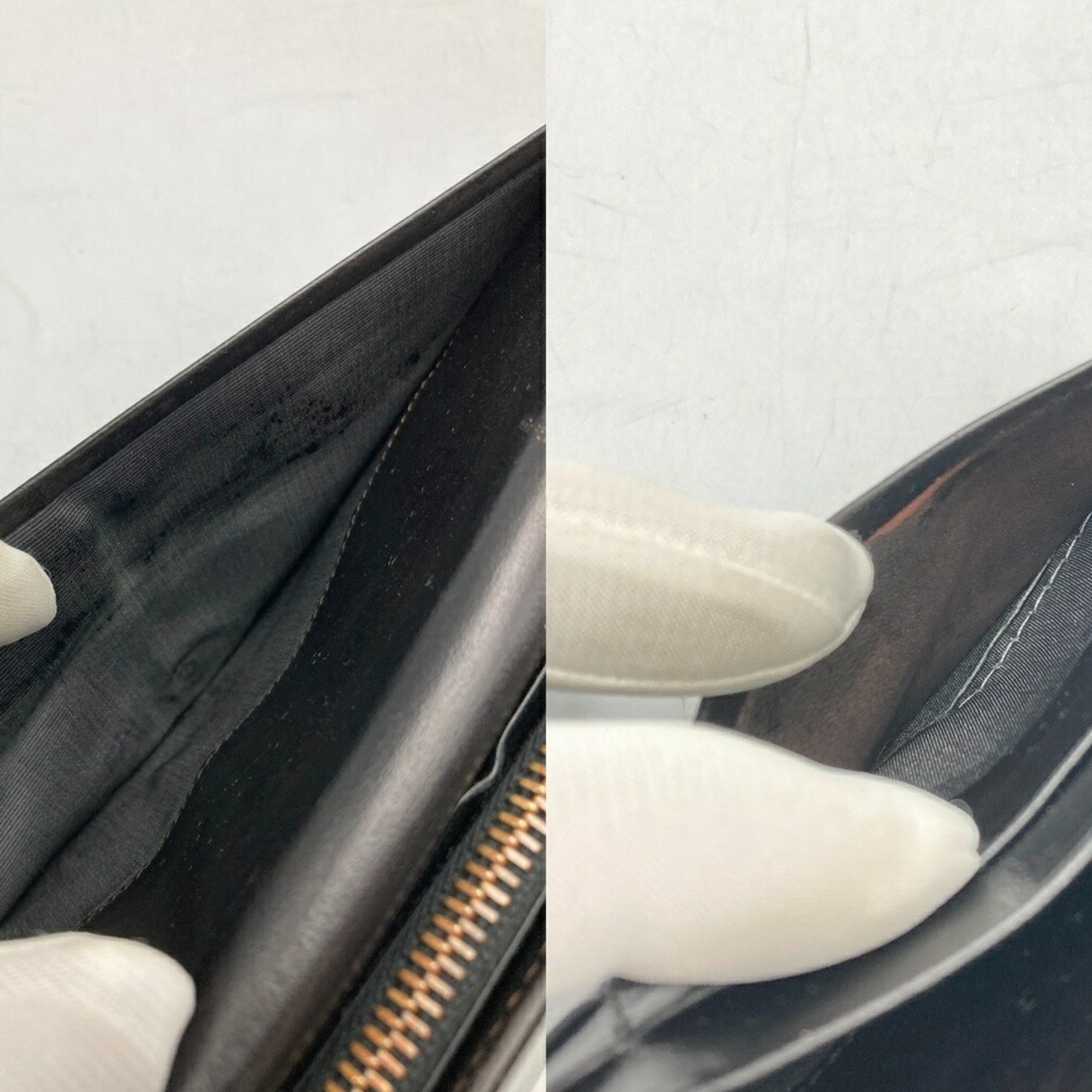 Loewe Black Leather Long Wallet (Bi-Fold) (Pre-Owned)