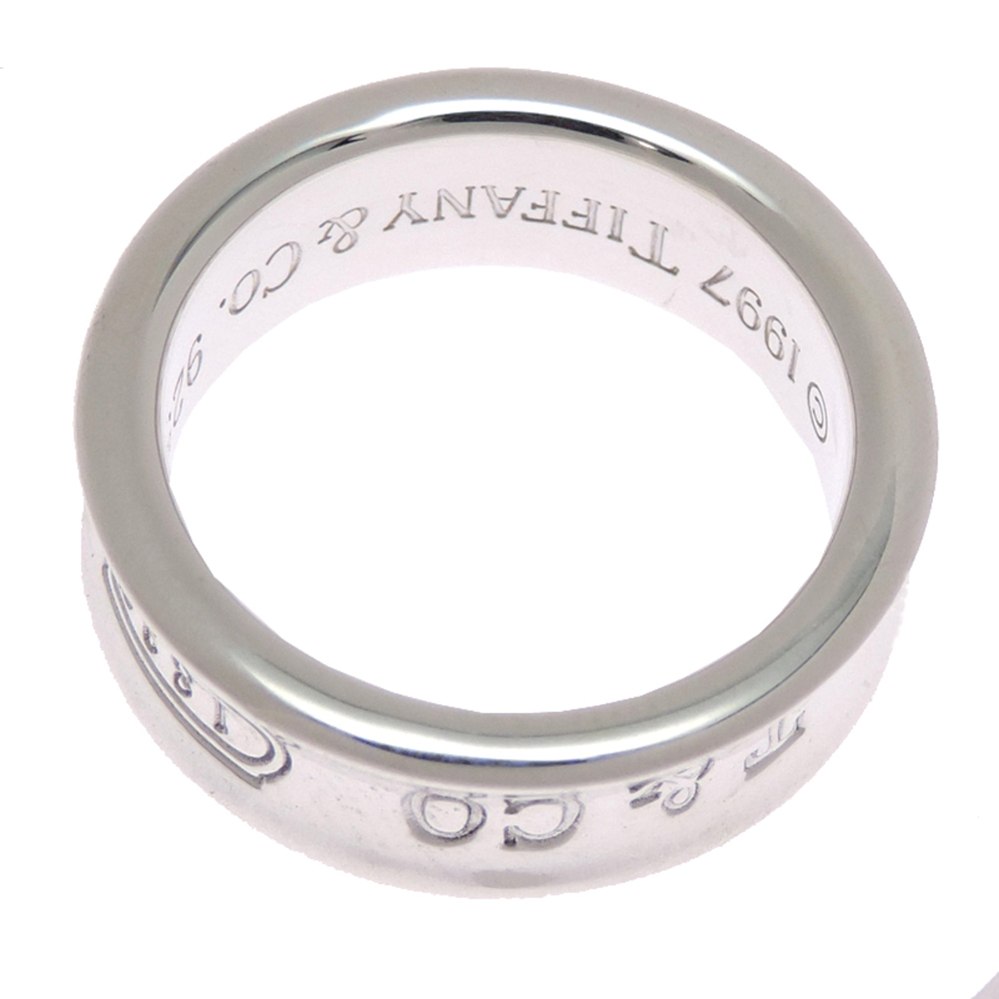 Tiffany Silver 925 Band Ring (Pre-Owned)
