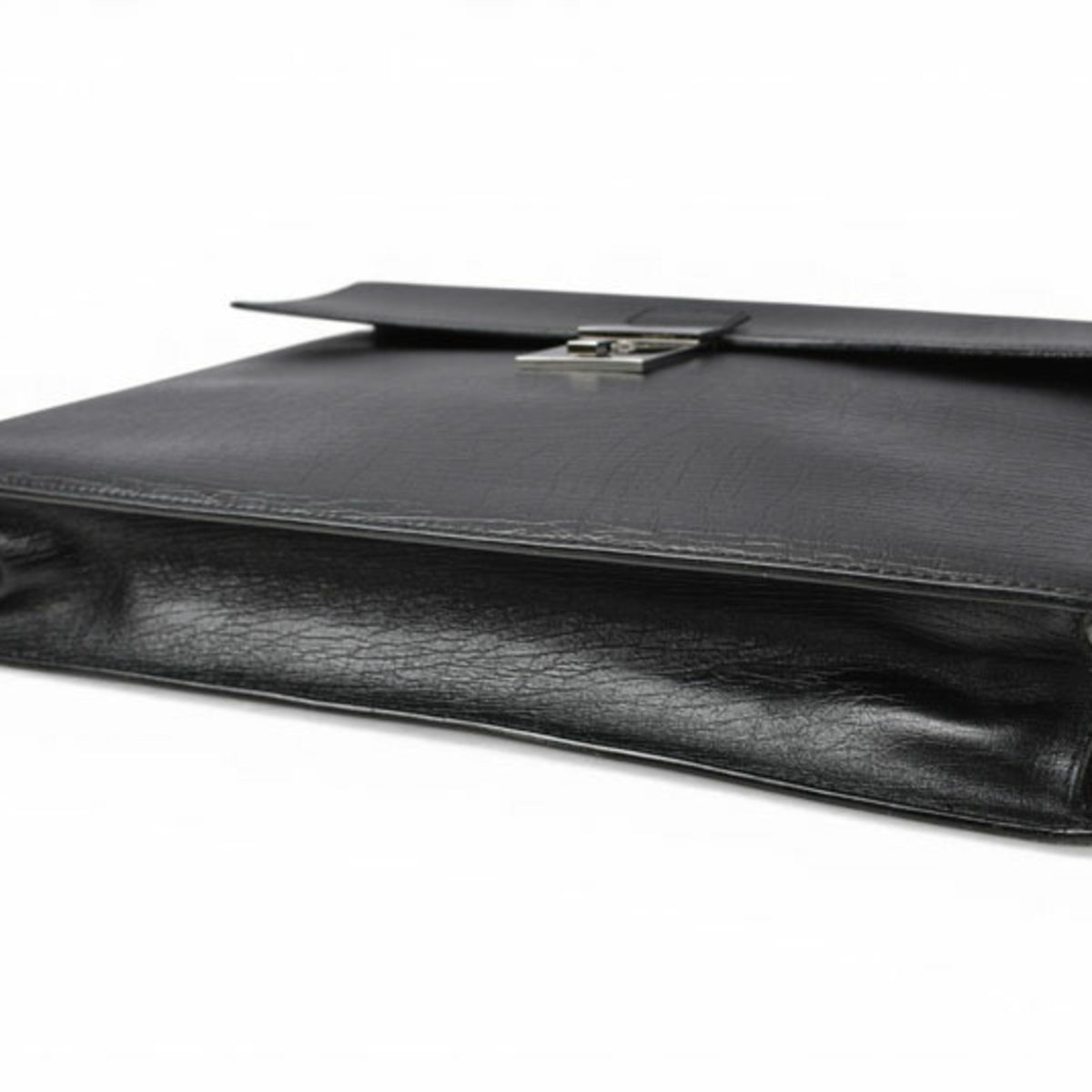 Gucci Black Leather Briefcase (Pre-Owned)
