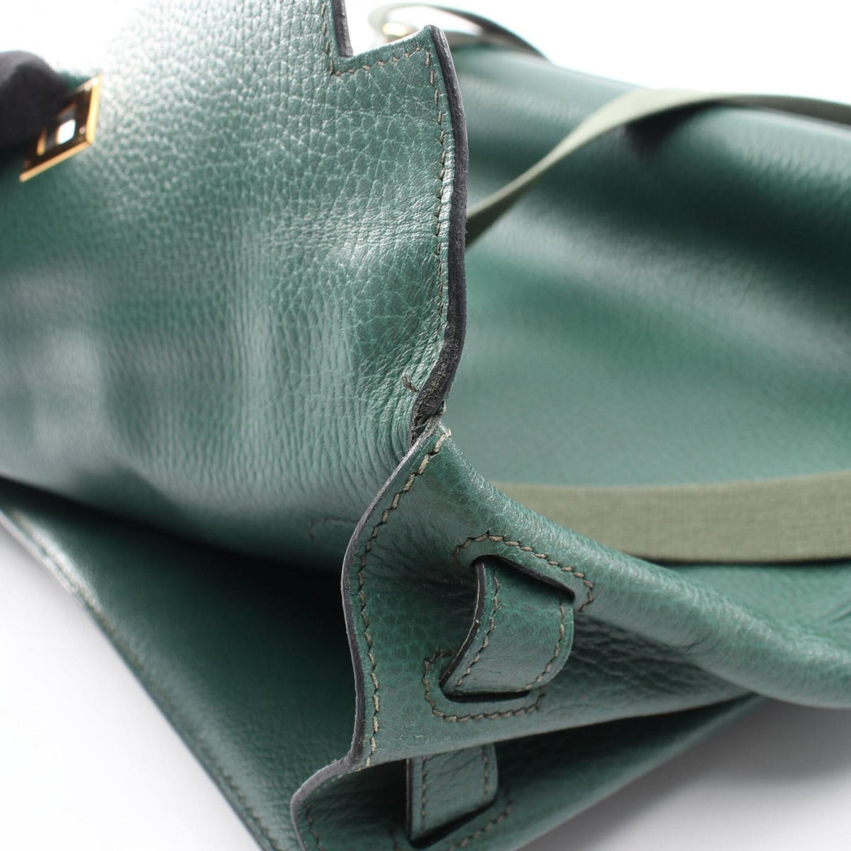 Hermes Green Ardennes Leather Backpack Handbag (Pre-Owned)