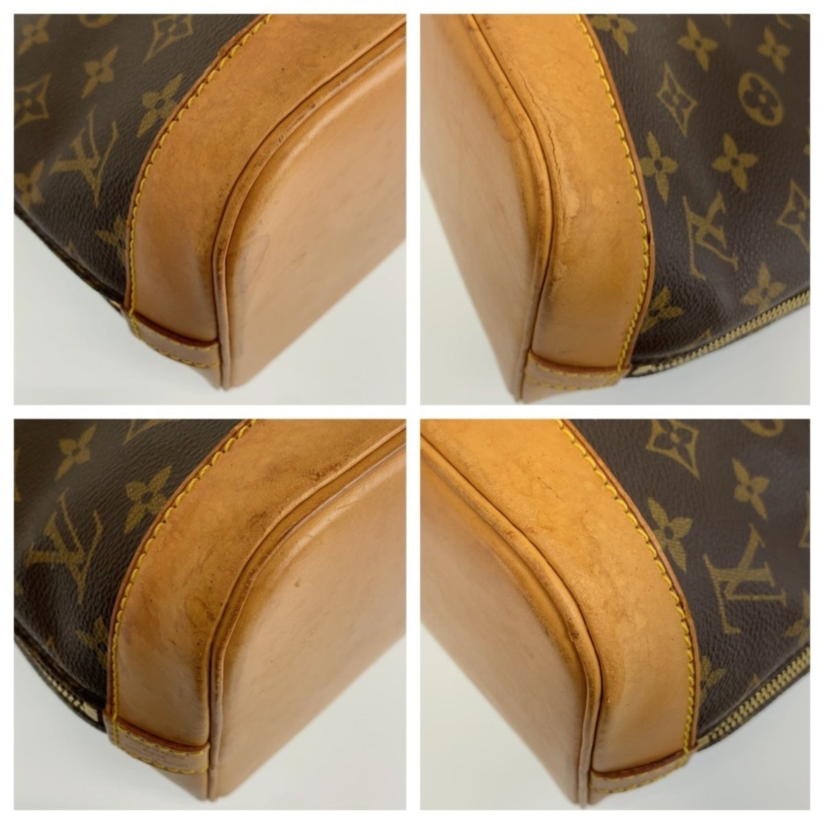Louis Vuitton Brown Monogram Pvc Leather Handbag (Pre-Owned)