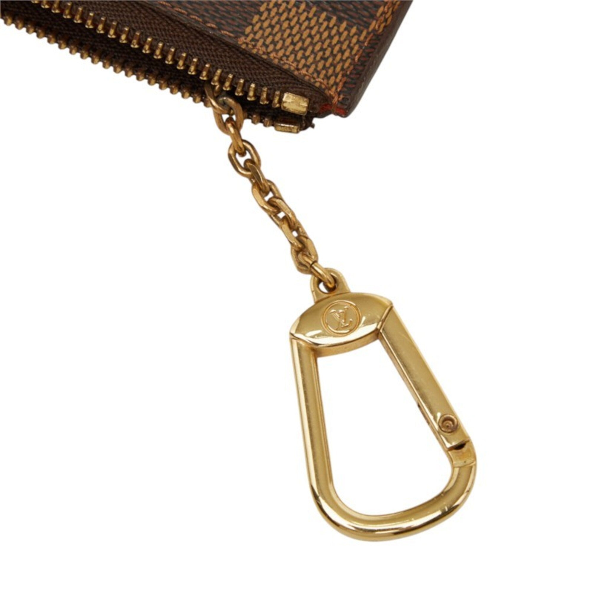 Louis Vuitton Brown Pvc Leather Pochette (Pre-Owned)