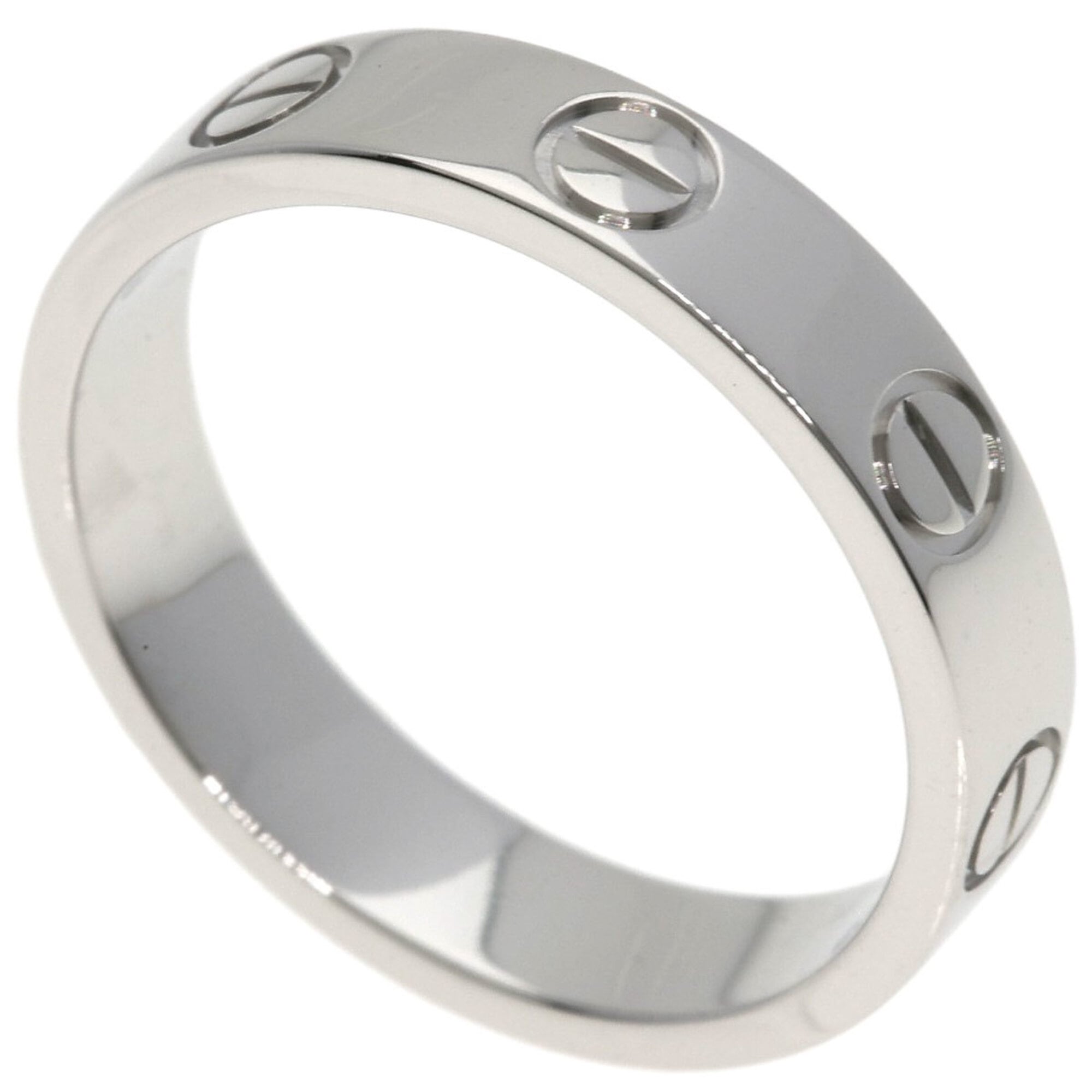 Cartier Platinum Platinum 950 Band Ring (Pre-Owned)