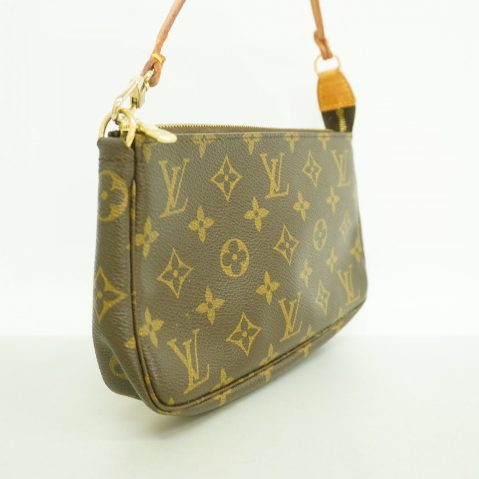 Louis Vuitton Brown Pouch (Pre-Owned)