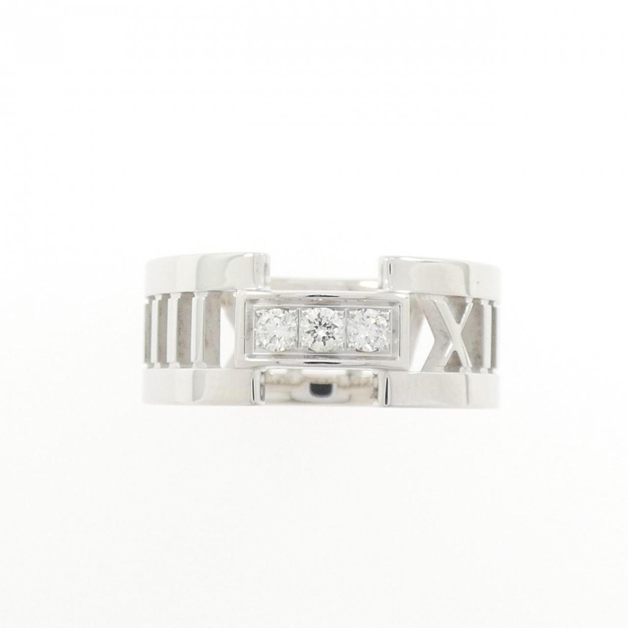 Tiffany White Gold (18K) Band Ring (Pre-Owned)