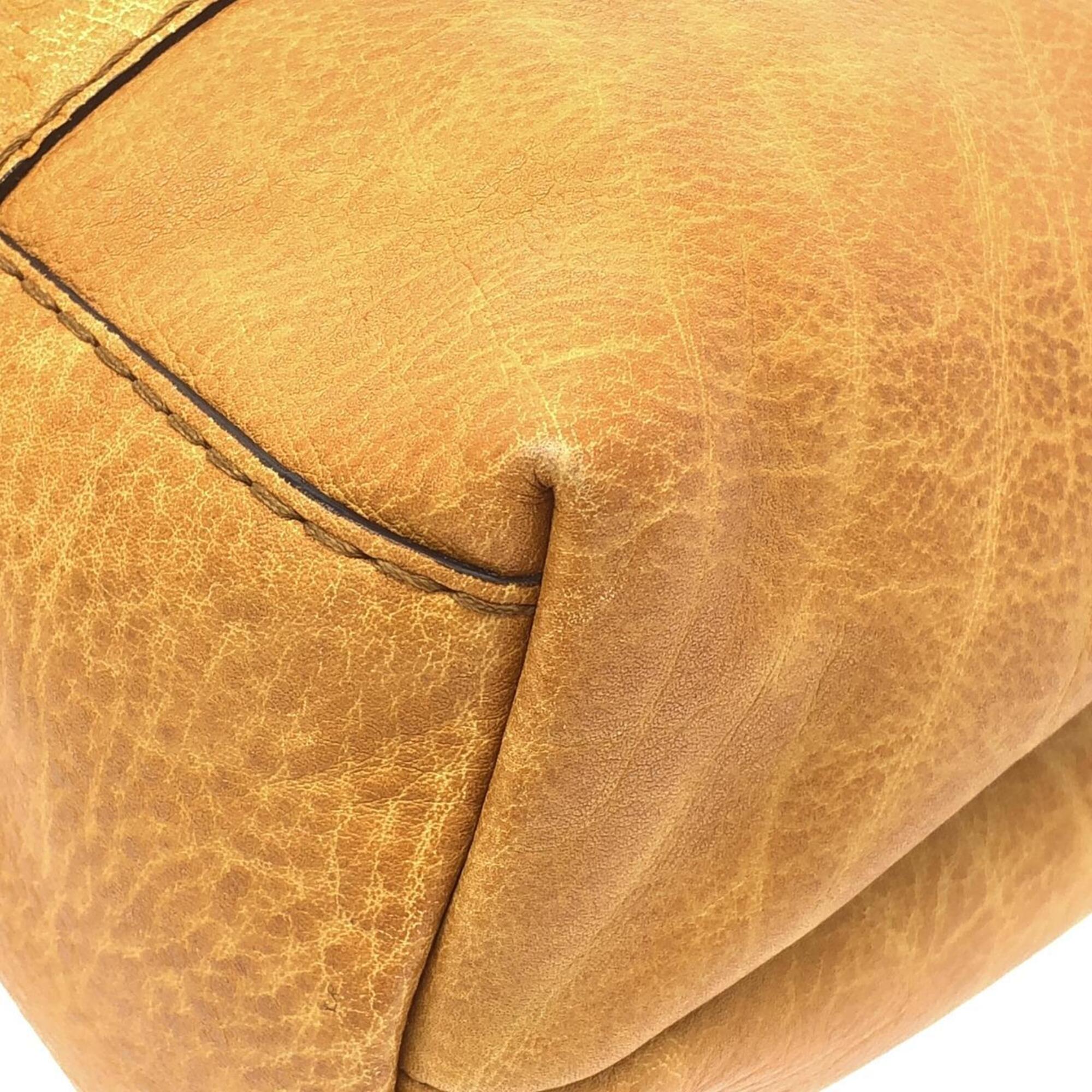 Gucci Brown Leather Handbag (Pre-Owned)