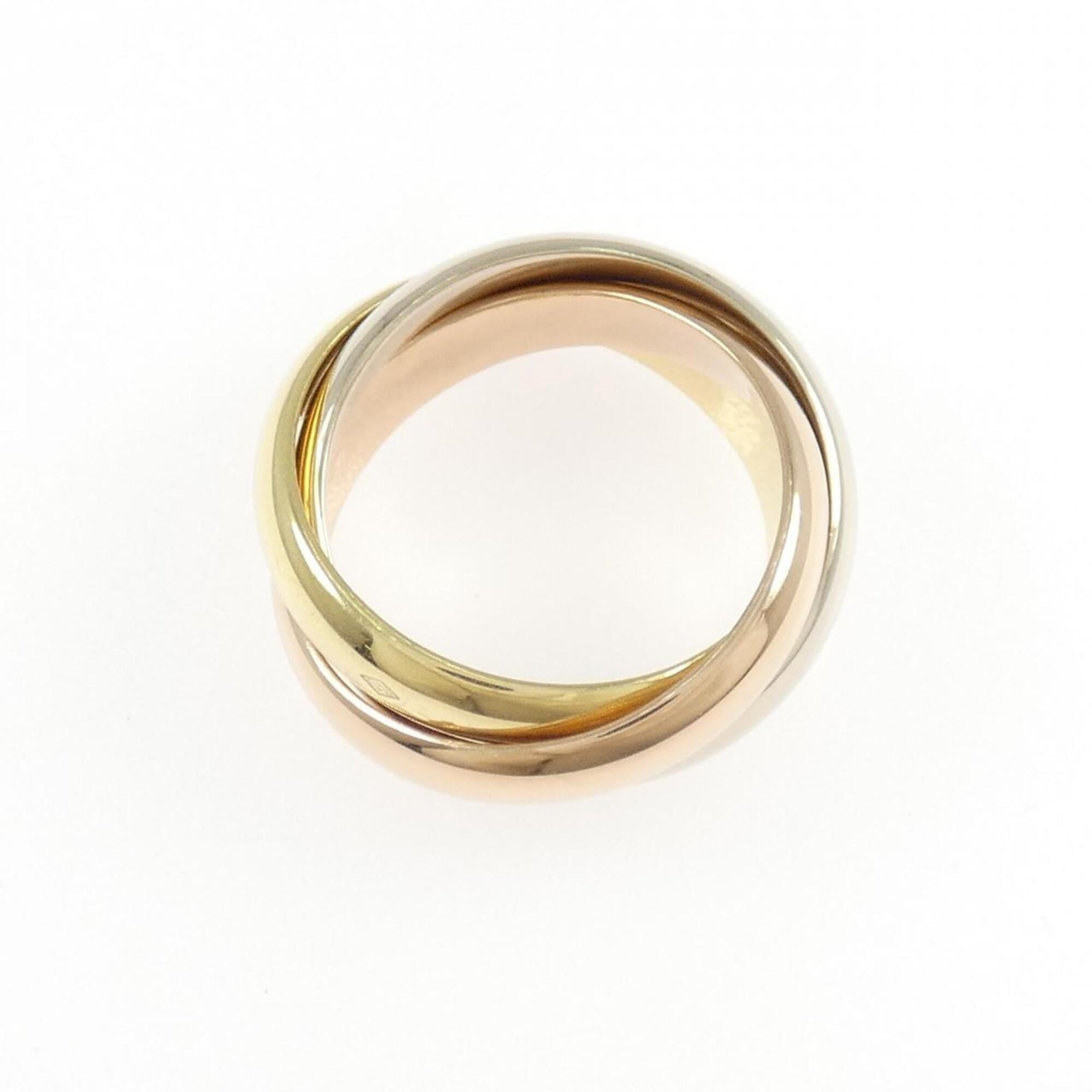 Cartier Yellow Gold (18K) Pink Gold (18K) White Gold (18K) Band Ring (Pre-Owned)