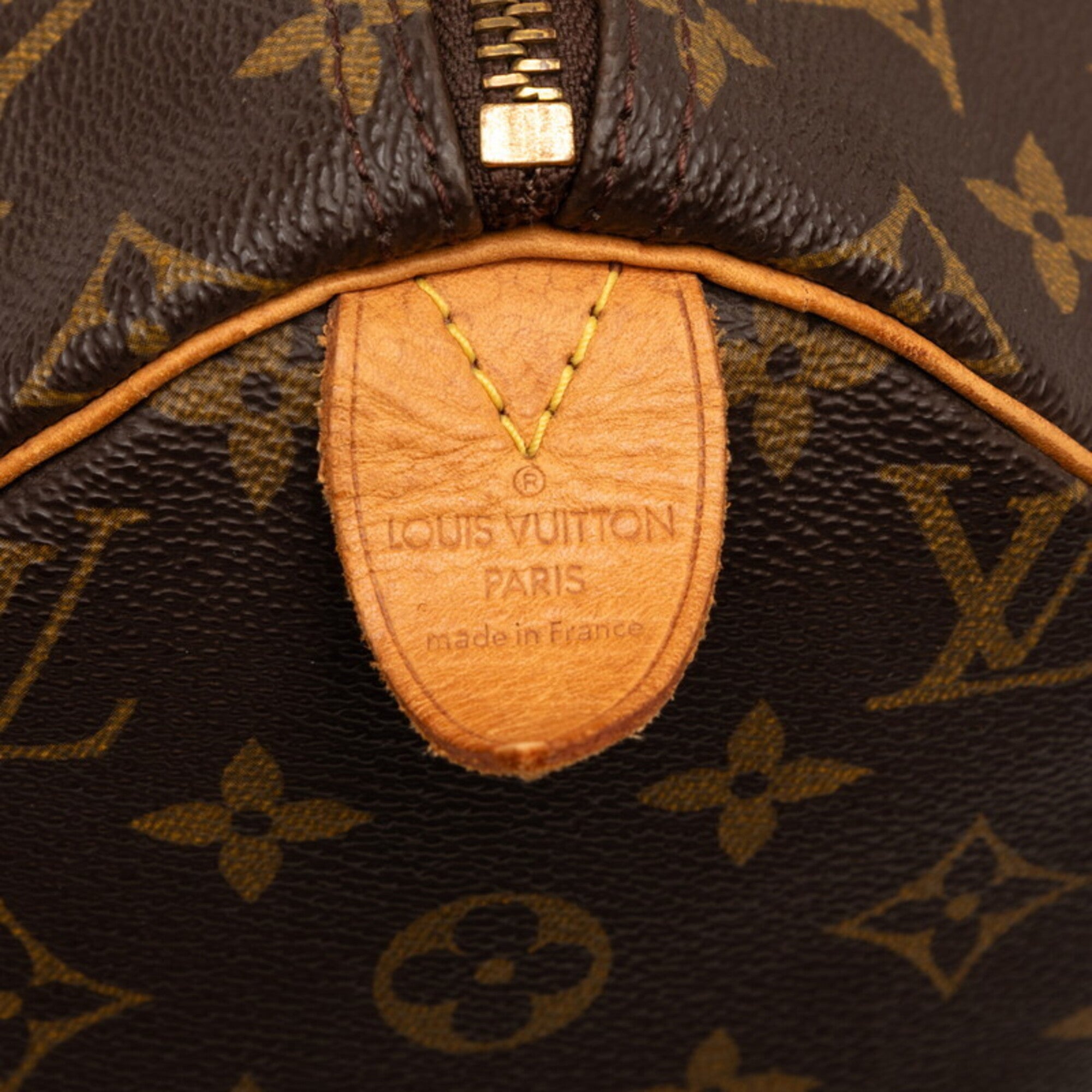 Louis Vuitton Brown Pvc Leather Boston Bag Handbag (Pre-Owned)
