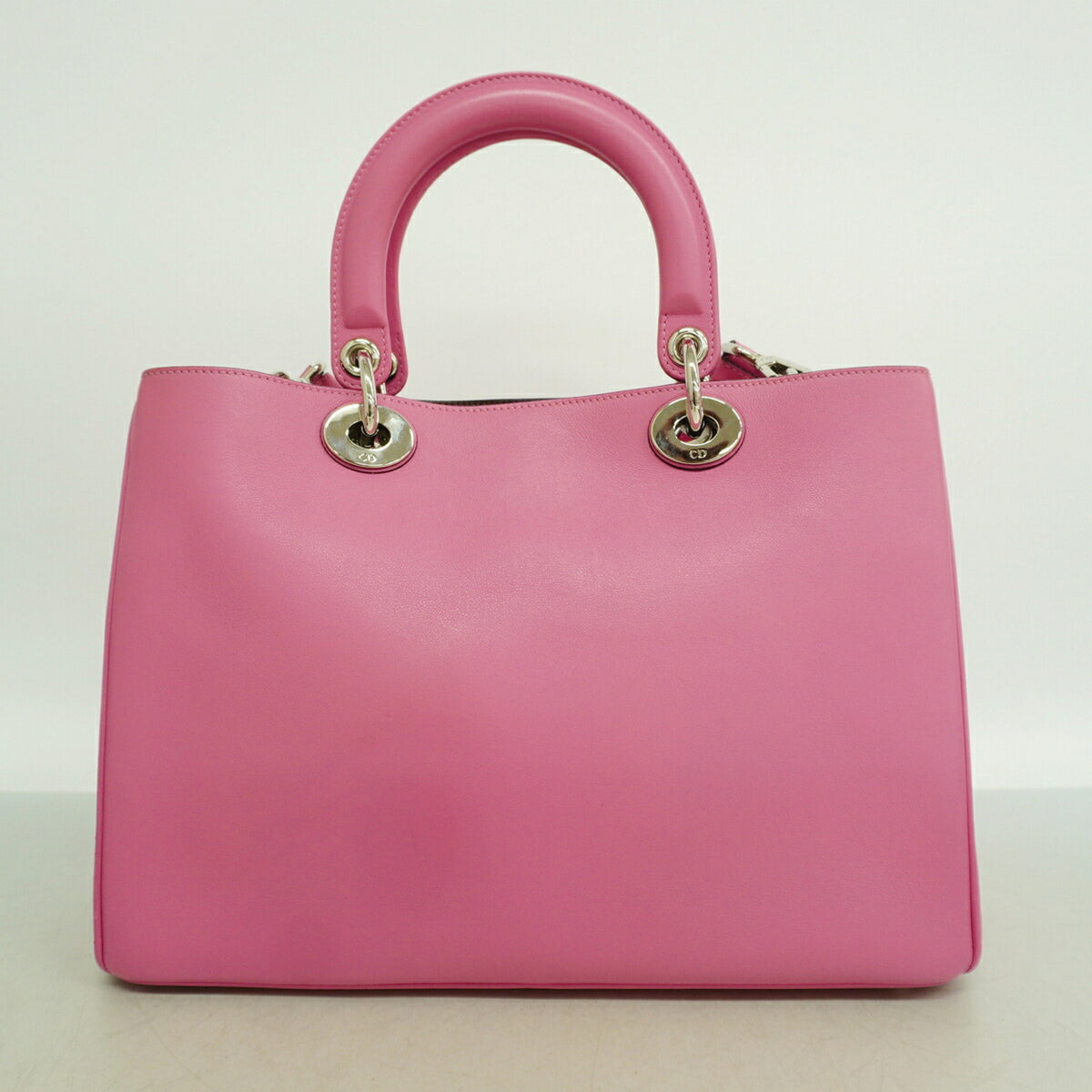 Christian Dior Pink Leather Handbag (Pre-Owned)