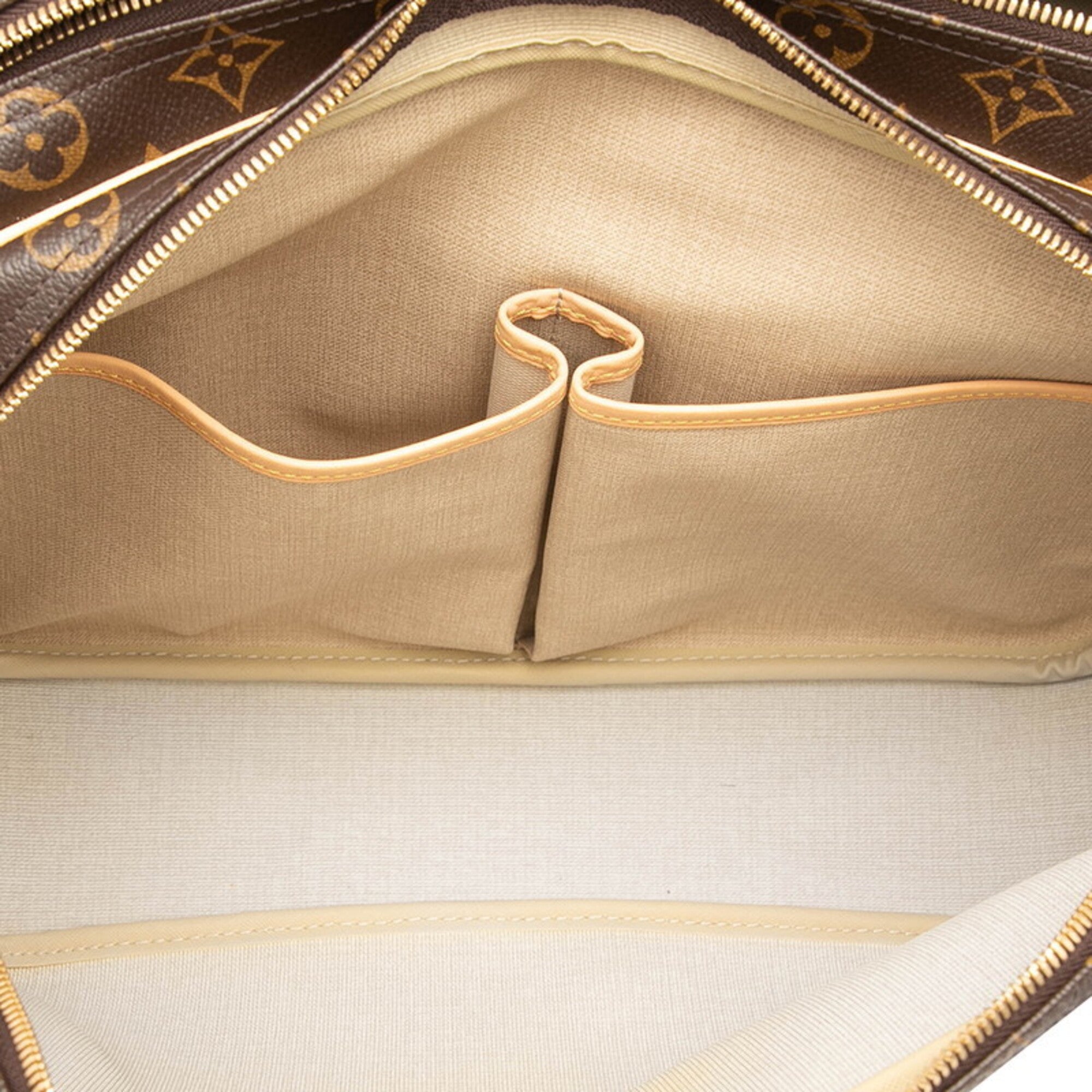 Louis Vuitton Brown Pvc Leather Shoulder Bag (Pre-Owned)
