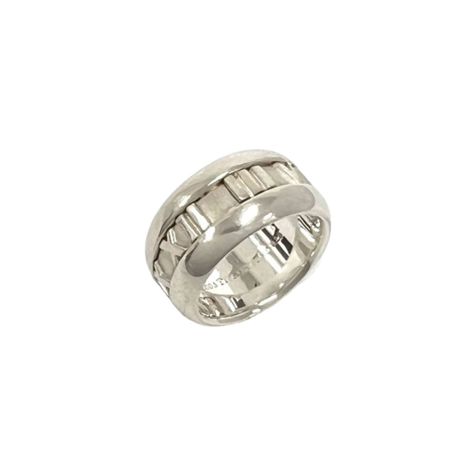 Tiffany Silver Silver 925 Band Ring (Pre-Owned)