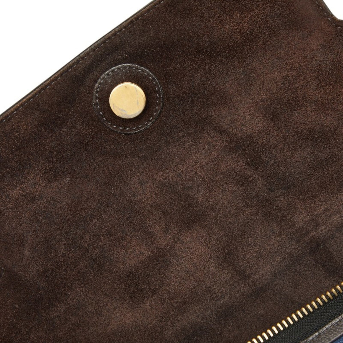 Celine Dark Brown Leather Handbag Shoulder Bag (Pre-Owned)