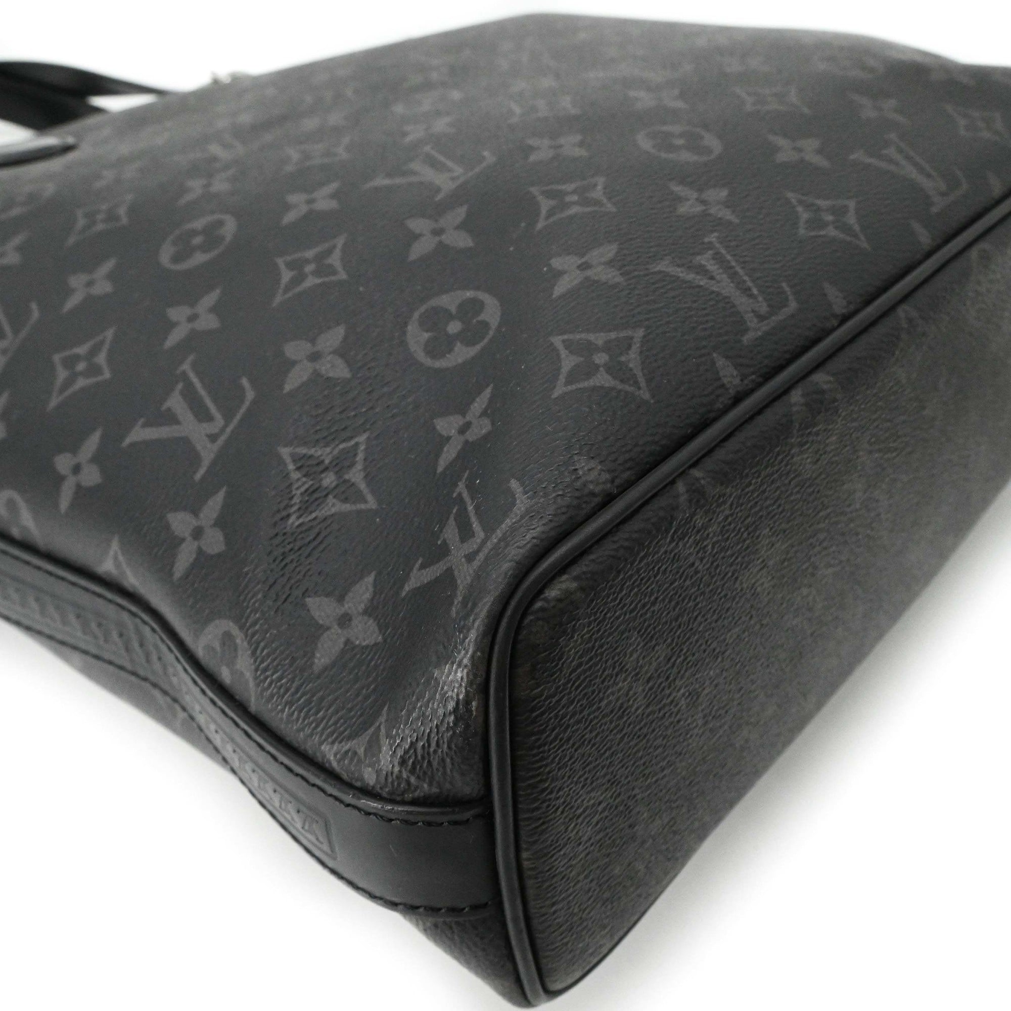 Louis Vuitton Black Monogram Eclipse Monogram Eclipse Tote Bag (Pre-Owned)