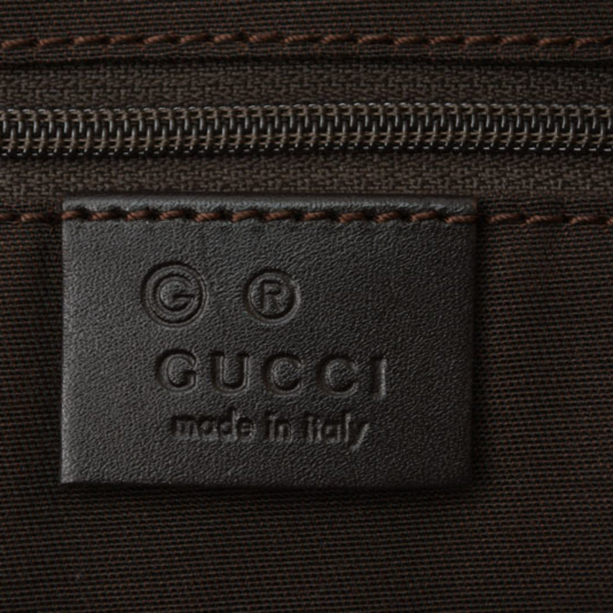 Gucci Black Dark Brown Gg Canvas Shopping Bag Tote Bag (Pre-Owned)