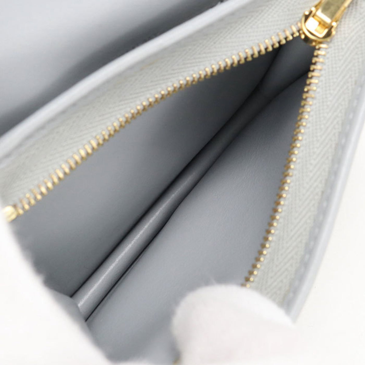 Celine Blue Leather Wallet (Bi-Fold) (Pre-Owned)