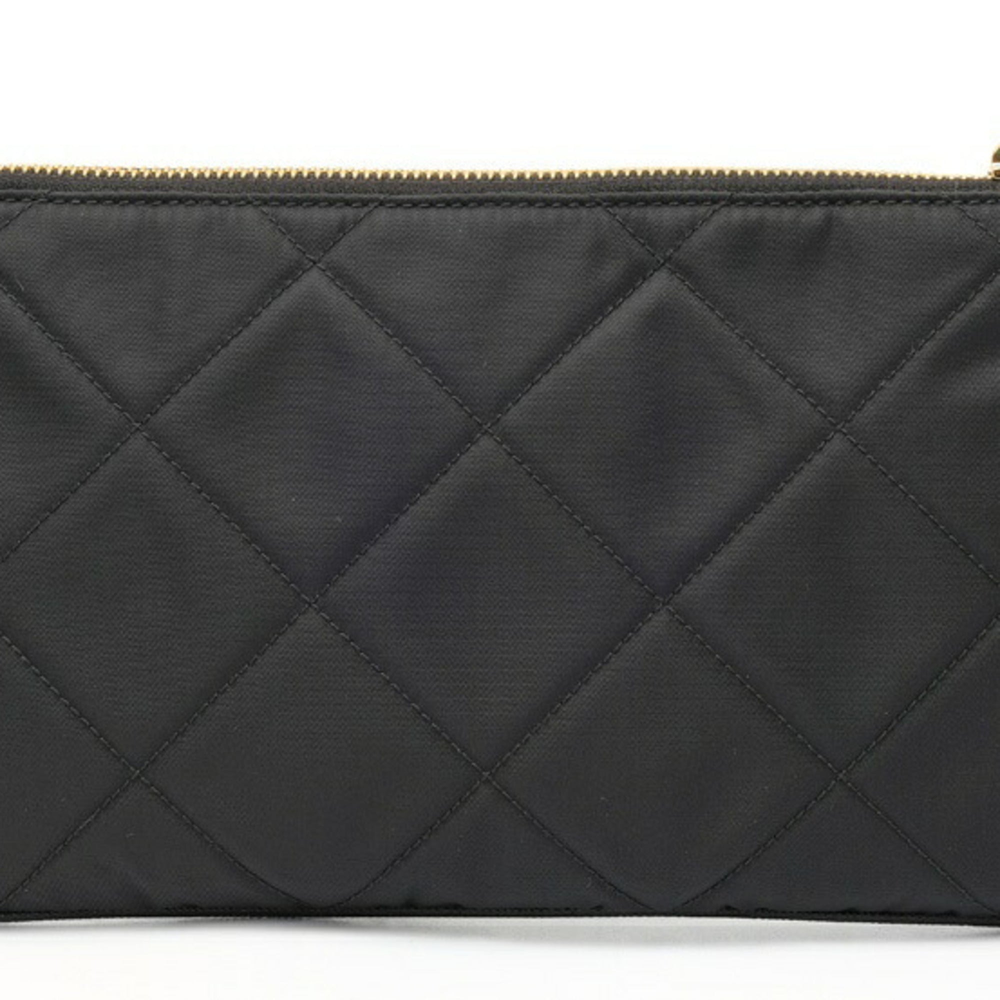 Prada Black Nylon Pouch Shoulder Bag (Pre-Owned)