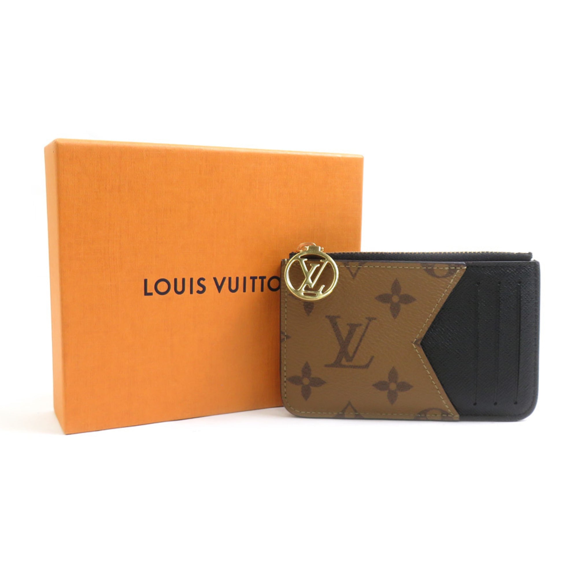 Louis Vuitton Brown Pvc Coin Purse/Coin Case (Pre-Owned)