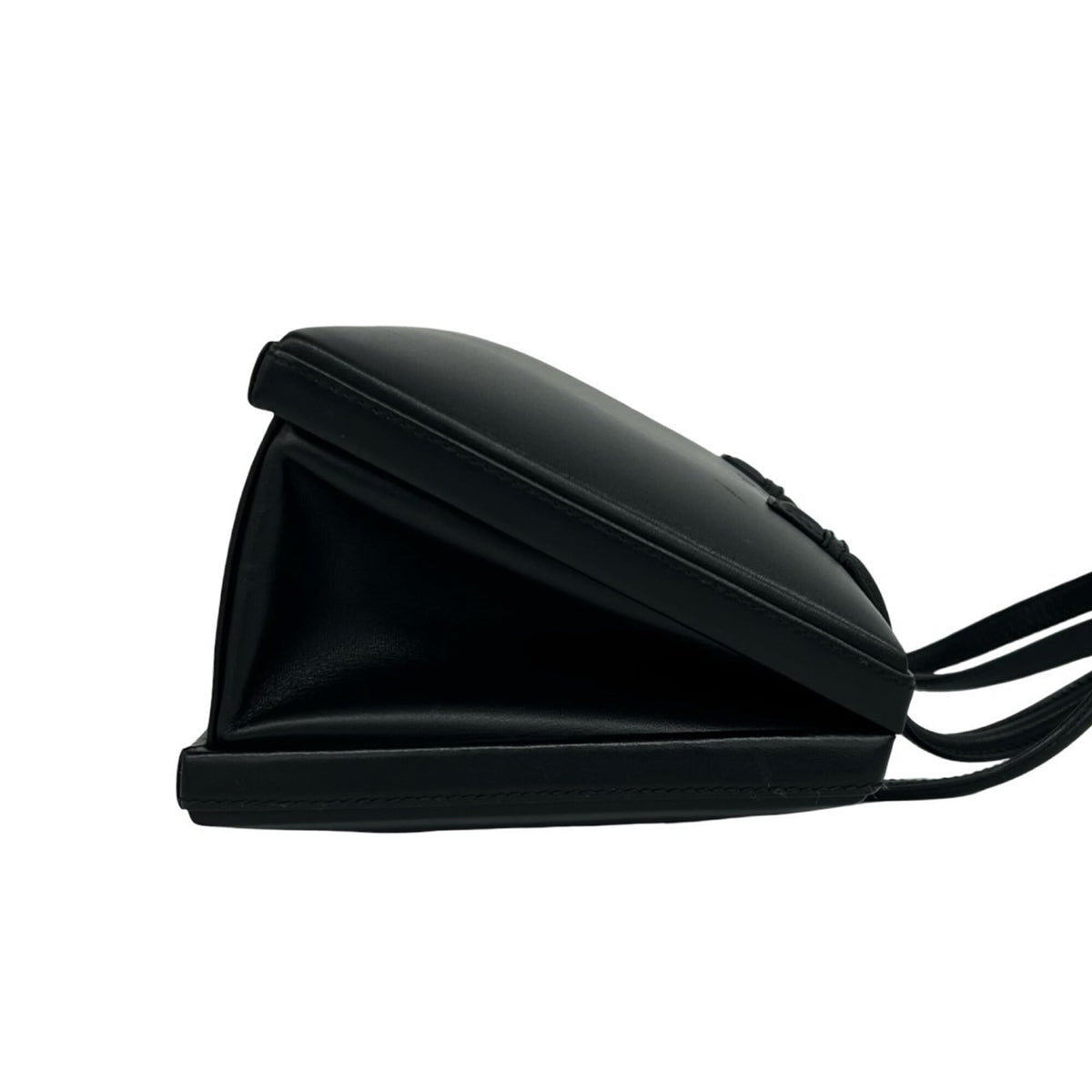 Loewe Black Leather Boston Bag Handbag (Pre-Owned)