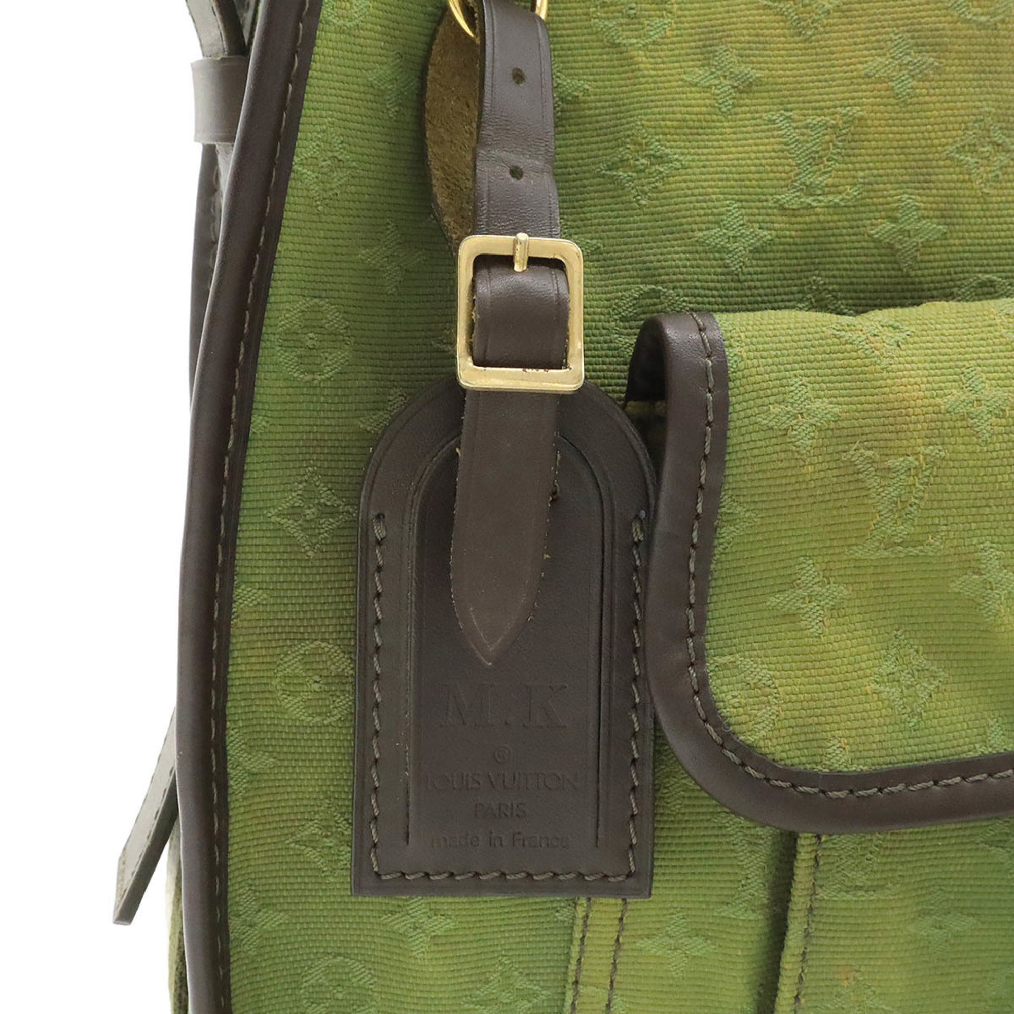 Louis Vuitton Tst Khaki Canvas Leather Shoulder Bag (Pre-Owned)