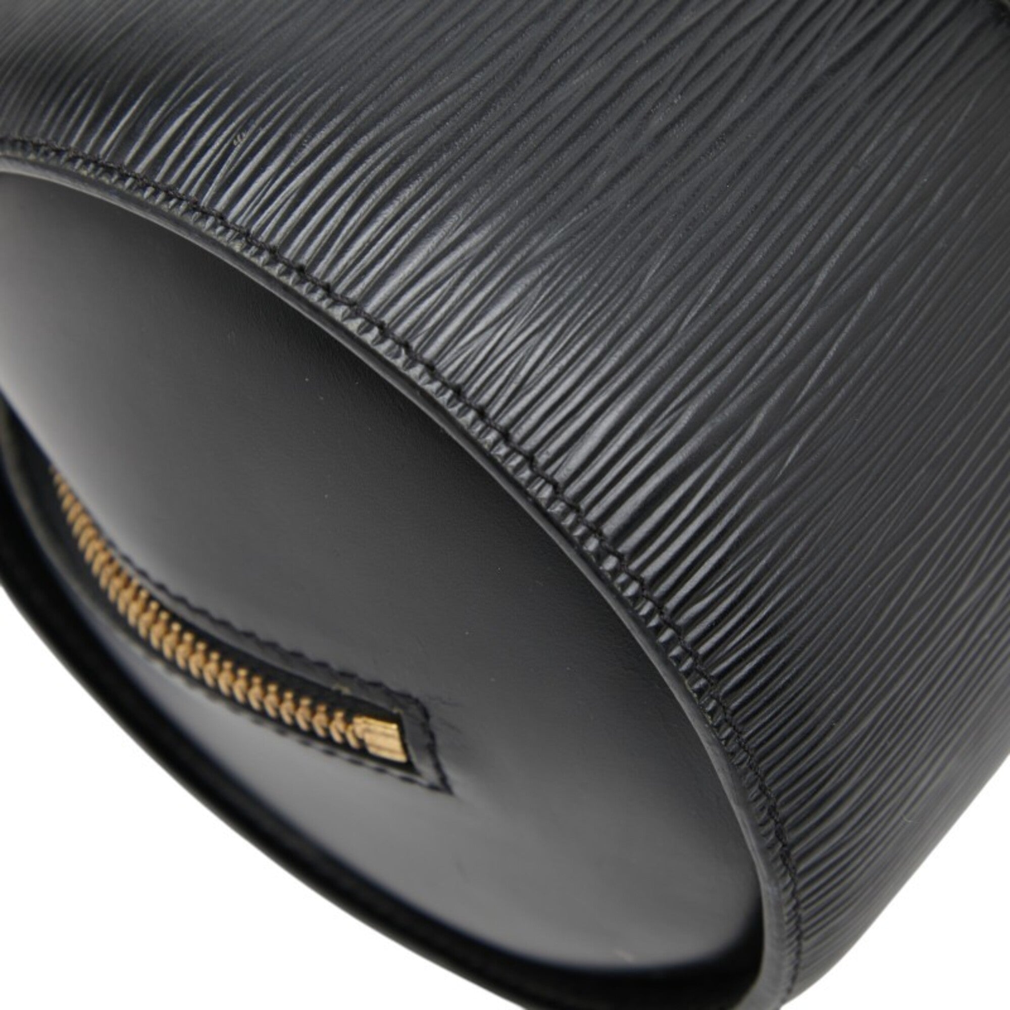 Louis Vuitton Black Noir Leather Handbag (Pre-Owned)