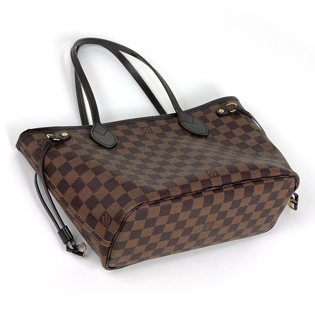 Louis Vuitton Brown Damier Canvas Handbag Tote Bag (Pre-Owned)