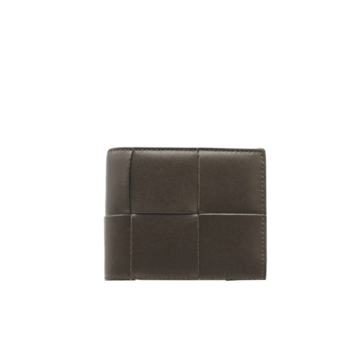 Bottega Veneta Khaki Leather Wallet (Bi-Fold) (Pre-Owned)